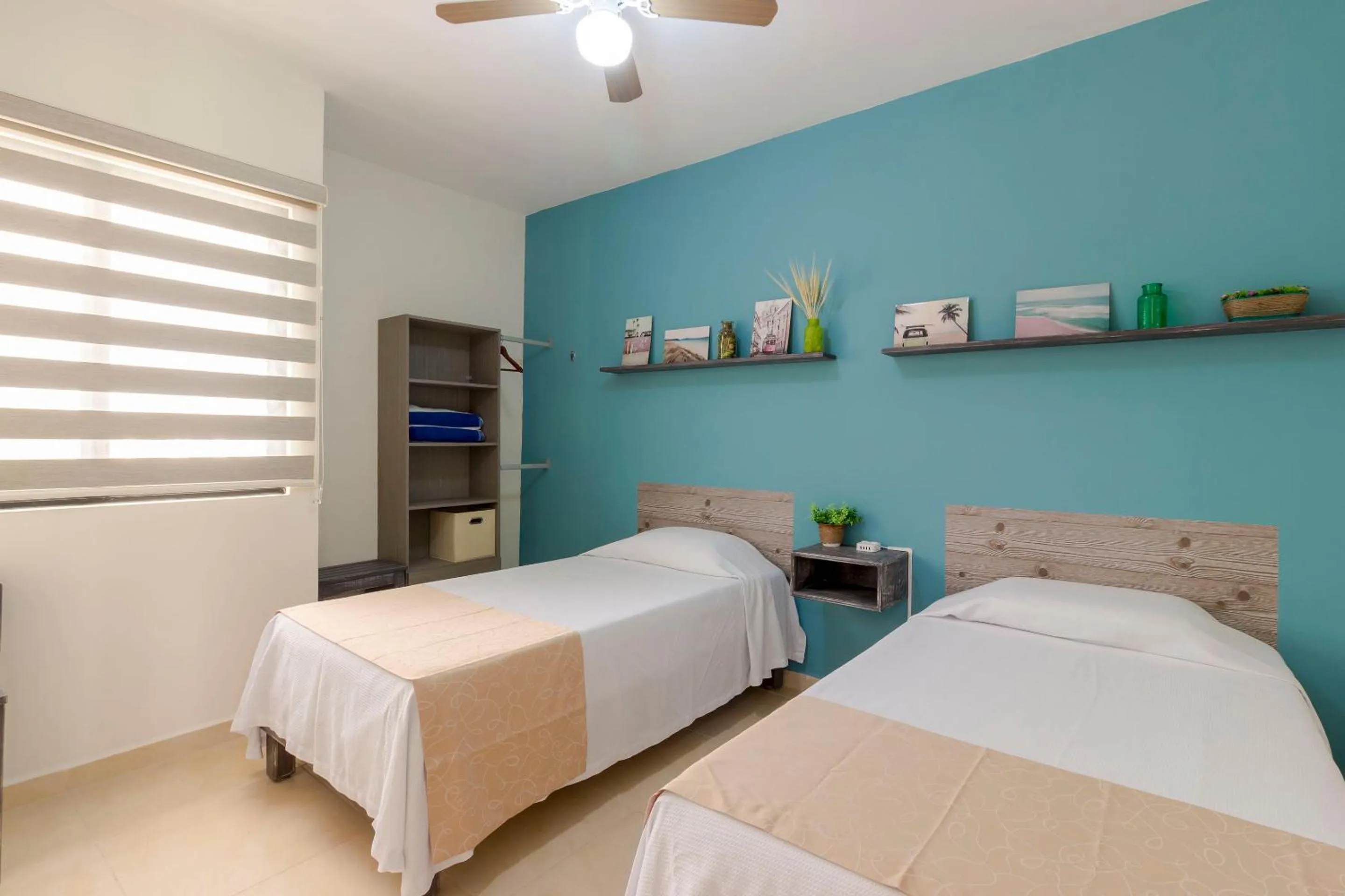 Bed in Bright & Relaxing Full Apartment