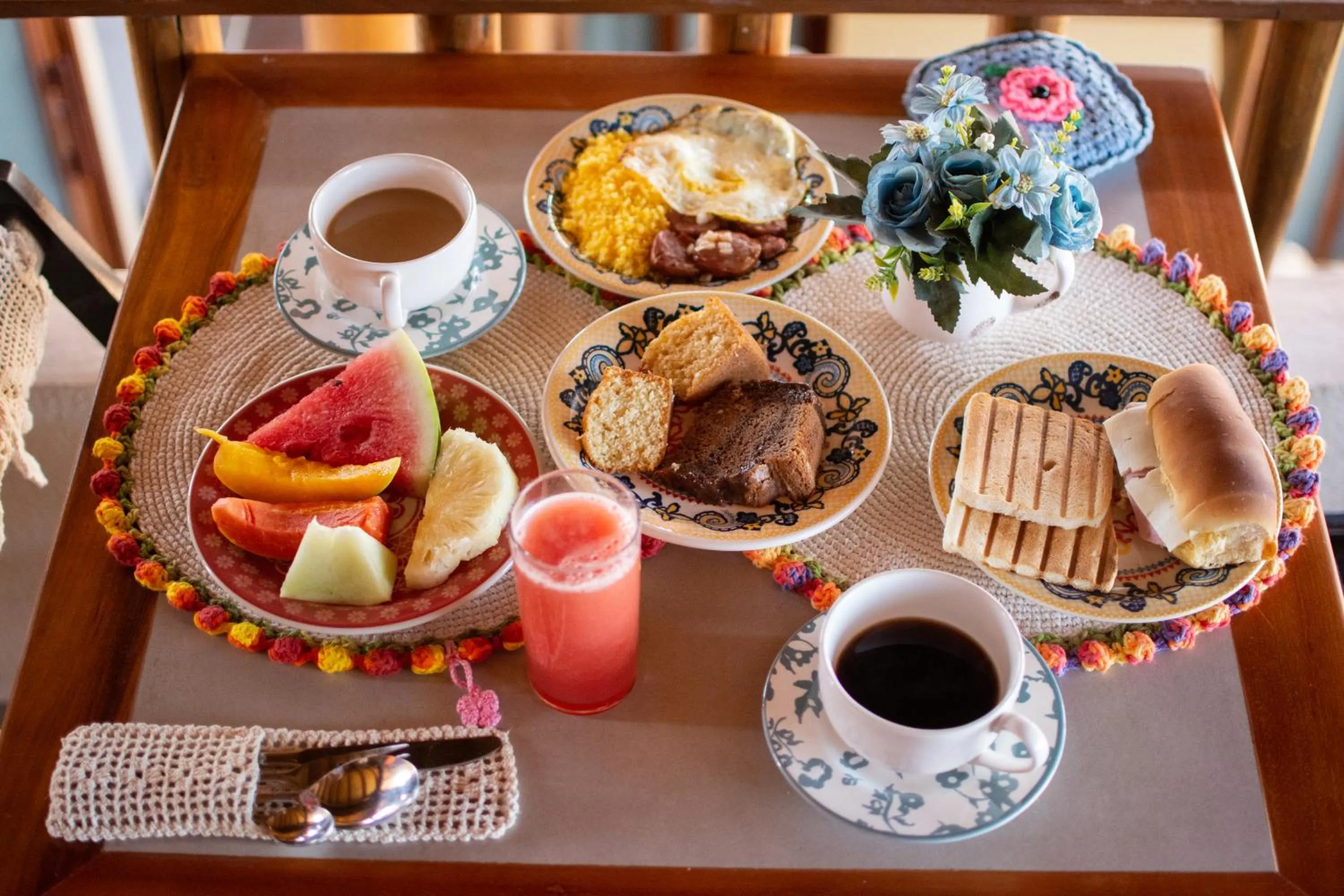 Breakfast in Haka Maori Jericoacoara