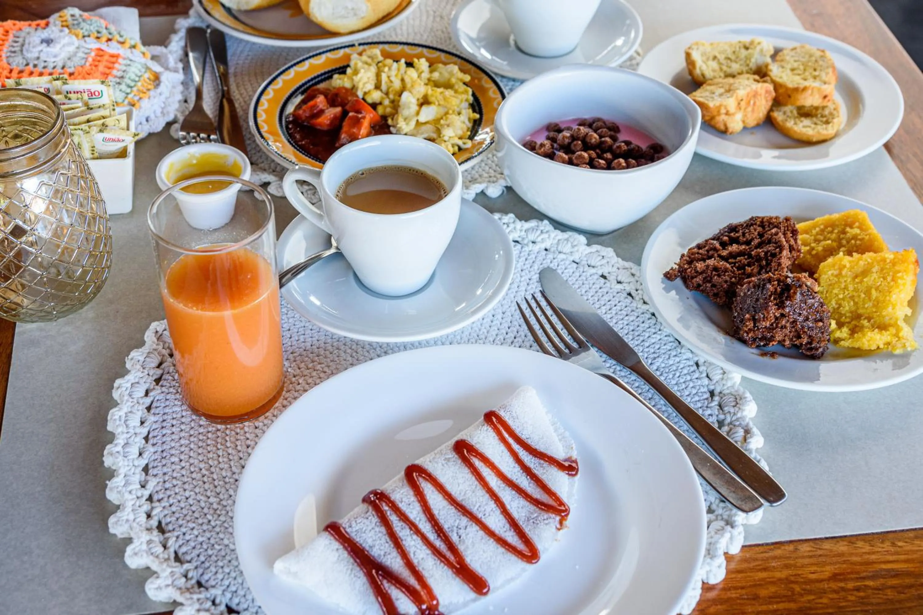 Breakfast in Haka Maori Jericoacoara