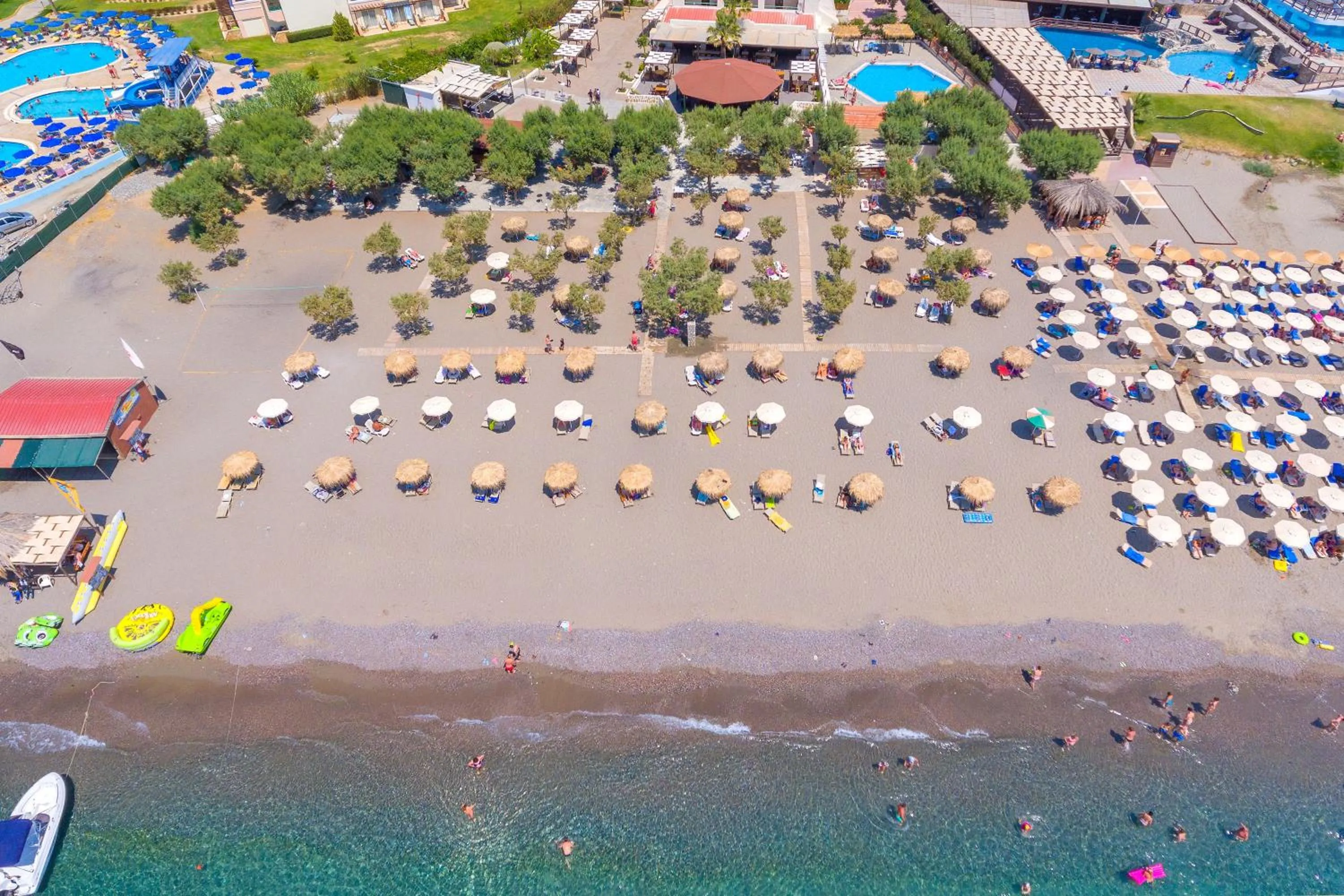 Day in Sun Beach Lindos