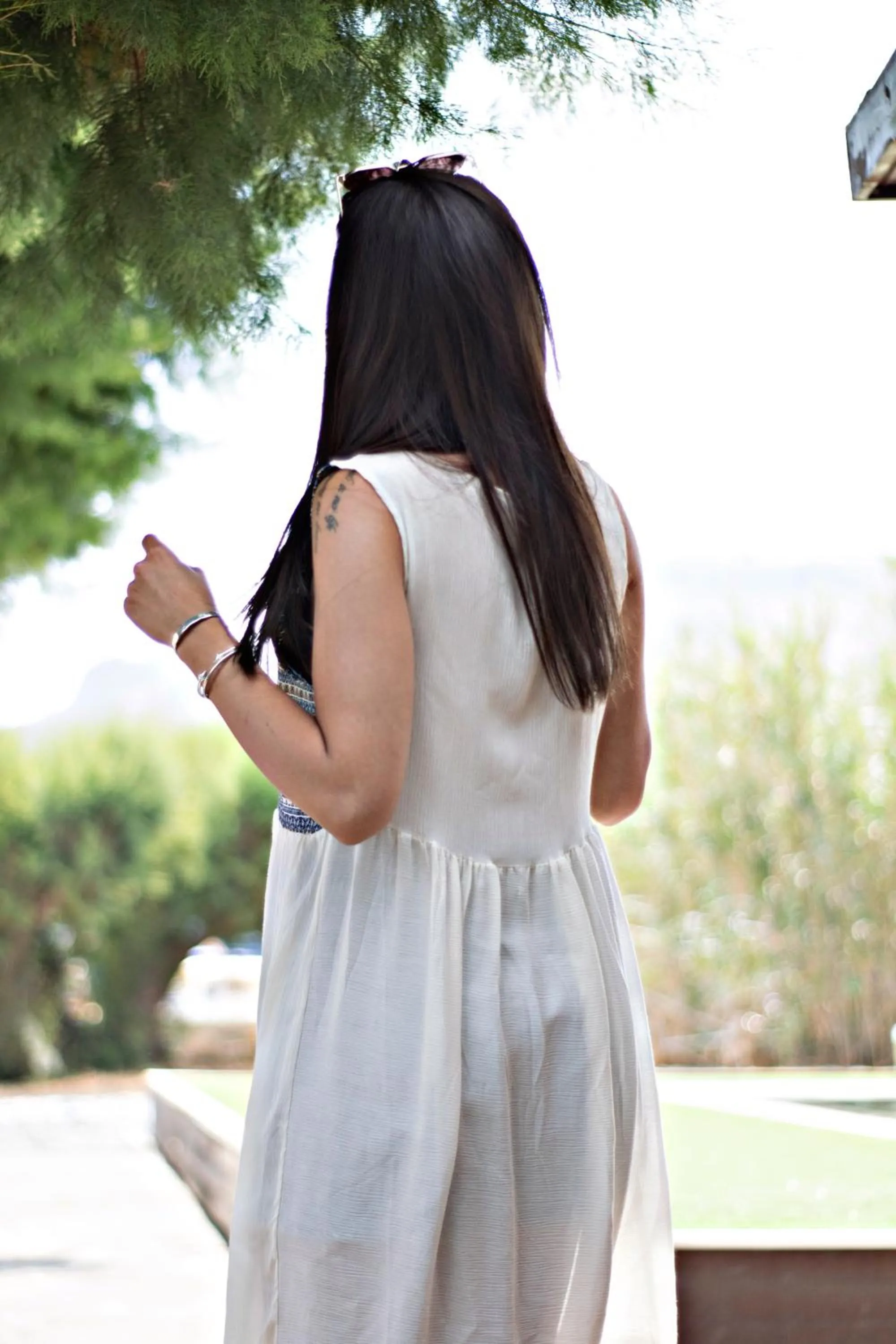 People in Sun Beach Lindos