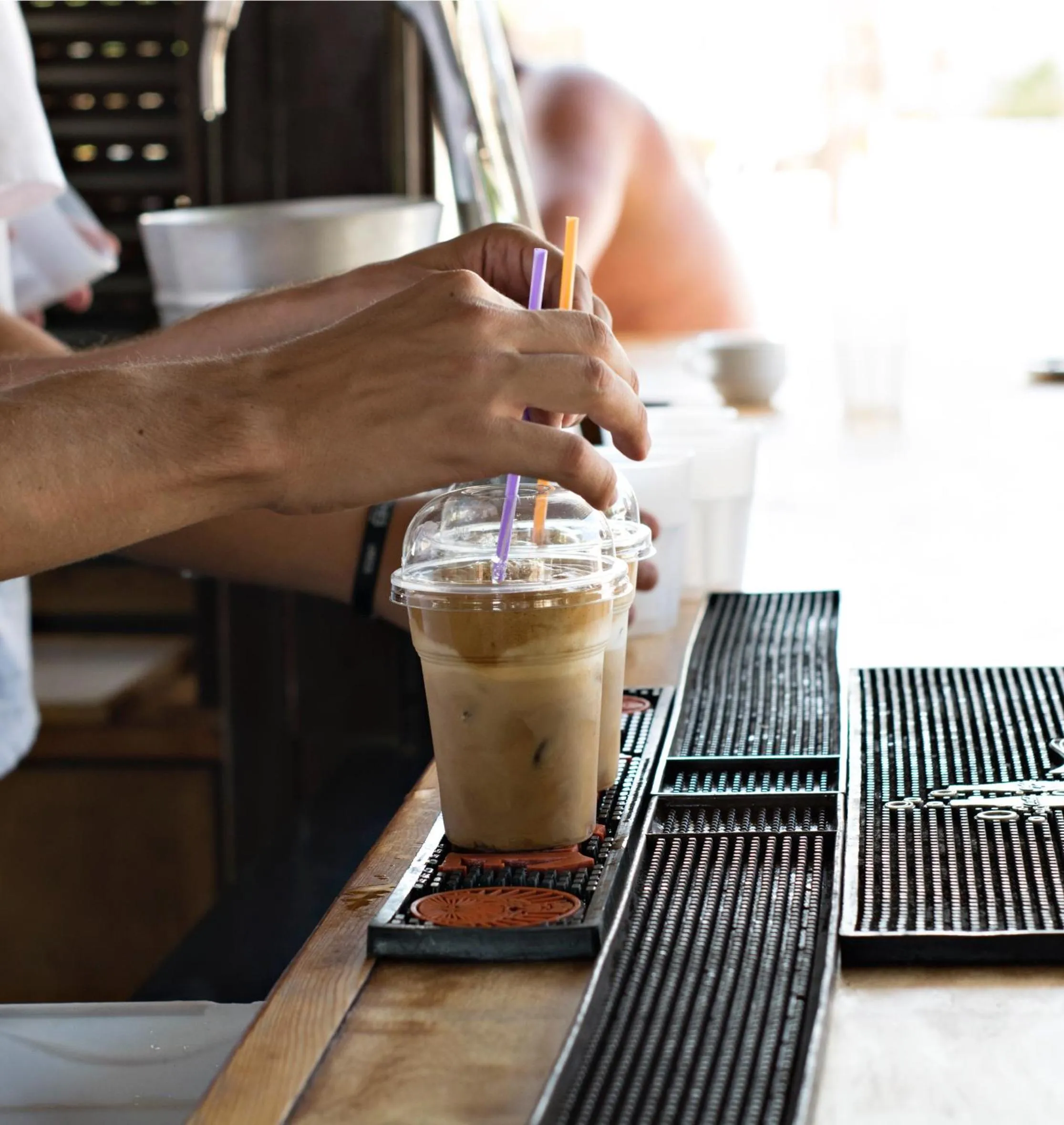 Drinks in Sun Beach Lindos