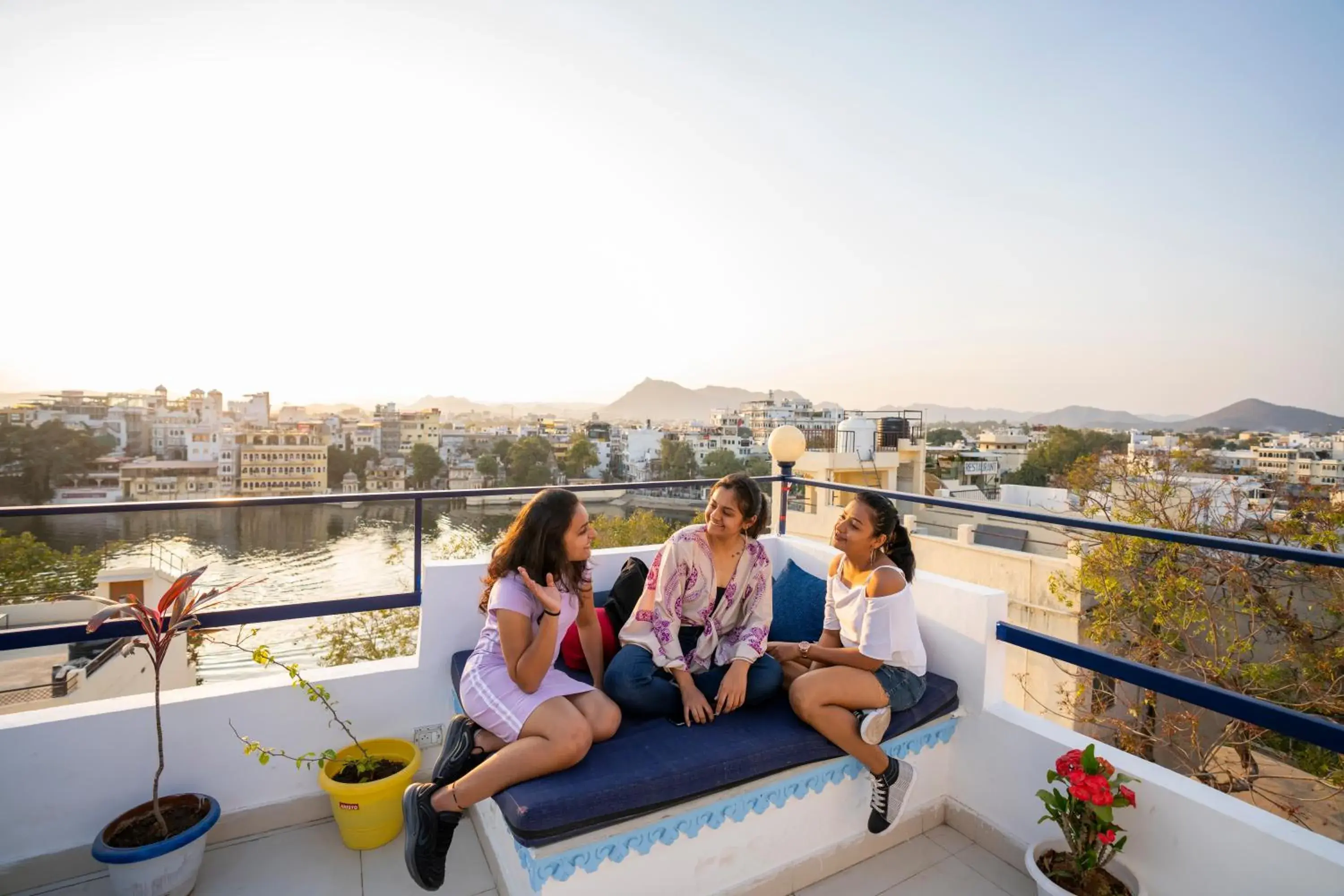 View (from property/room) in Shalom Backpackers Udaipur View (from property/room) in Shalom Backpackers Udaipur