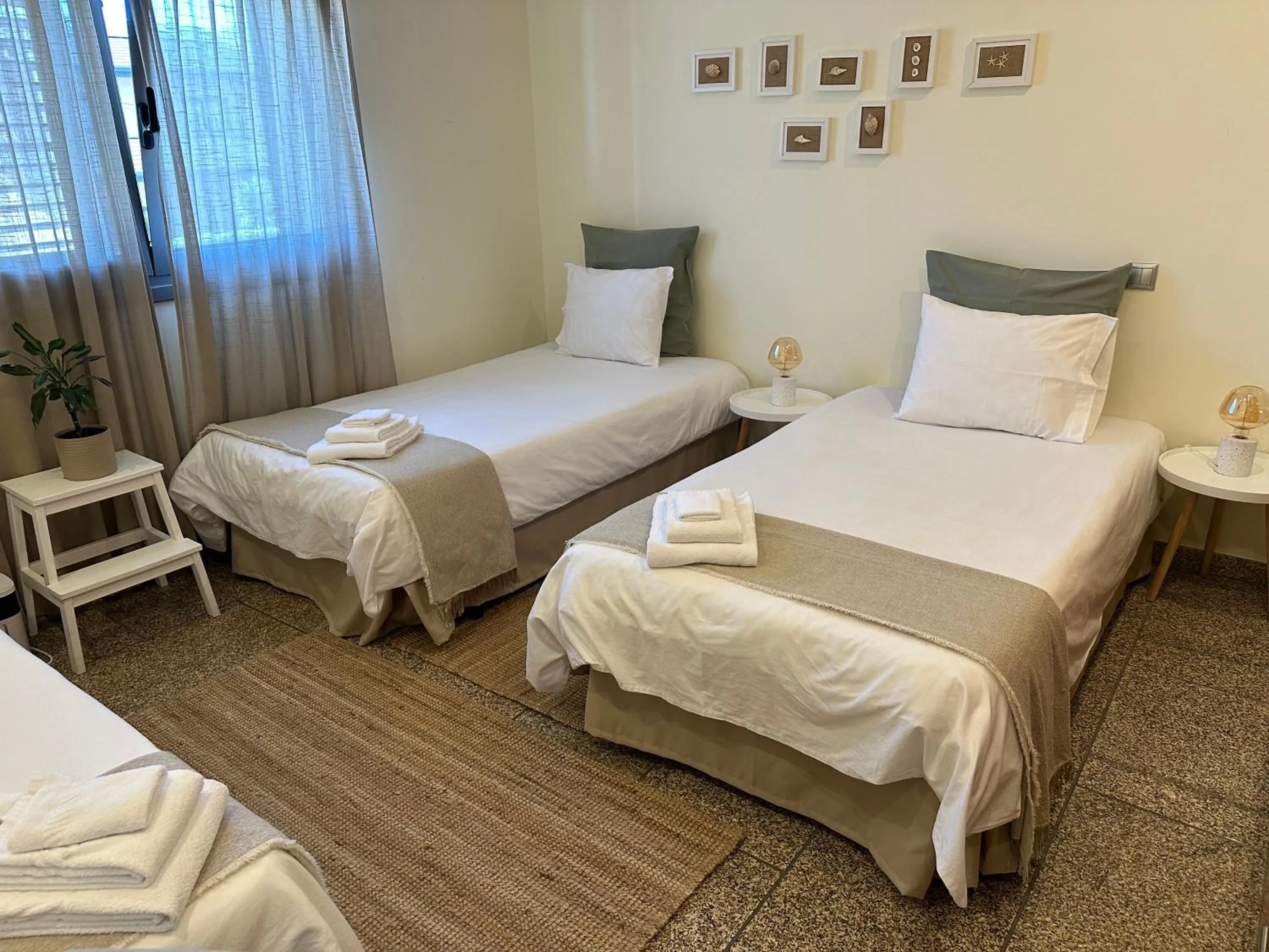 Bed in Casa de Praia Guest House