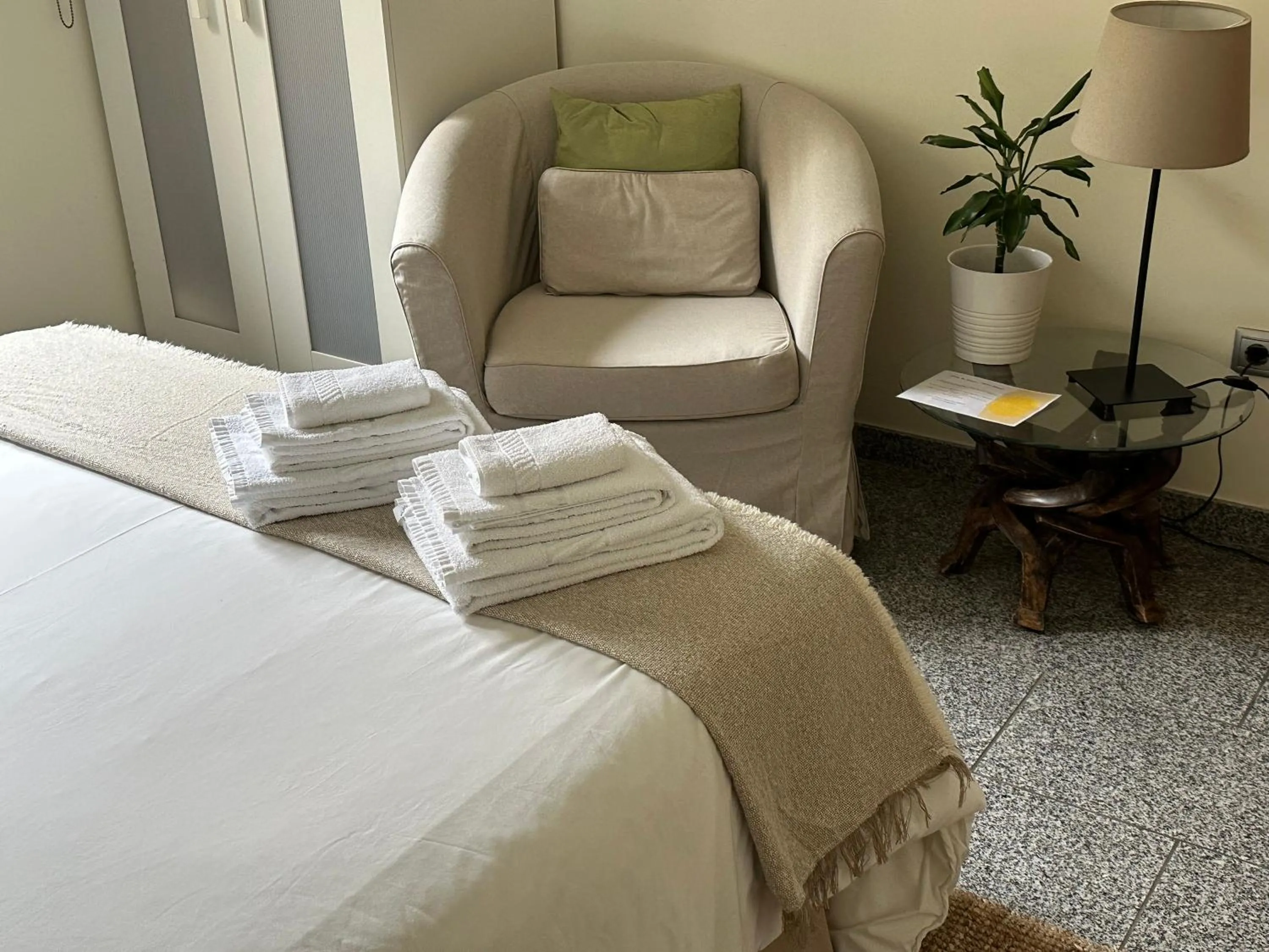 Bed in Casa de Praia Guest House