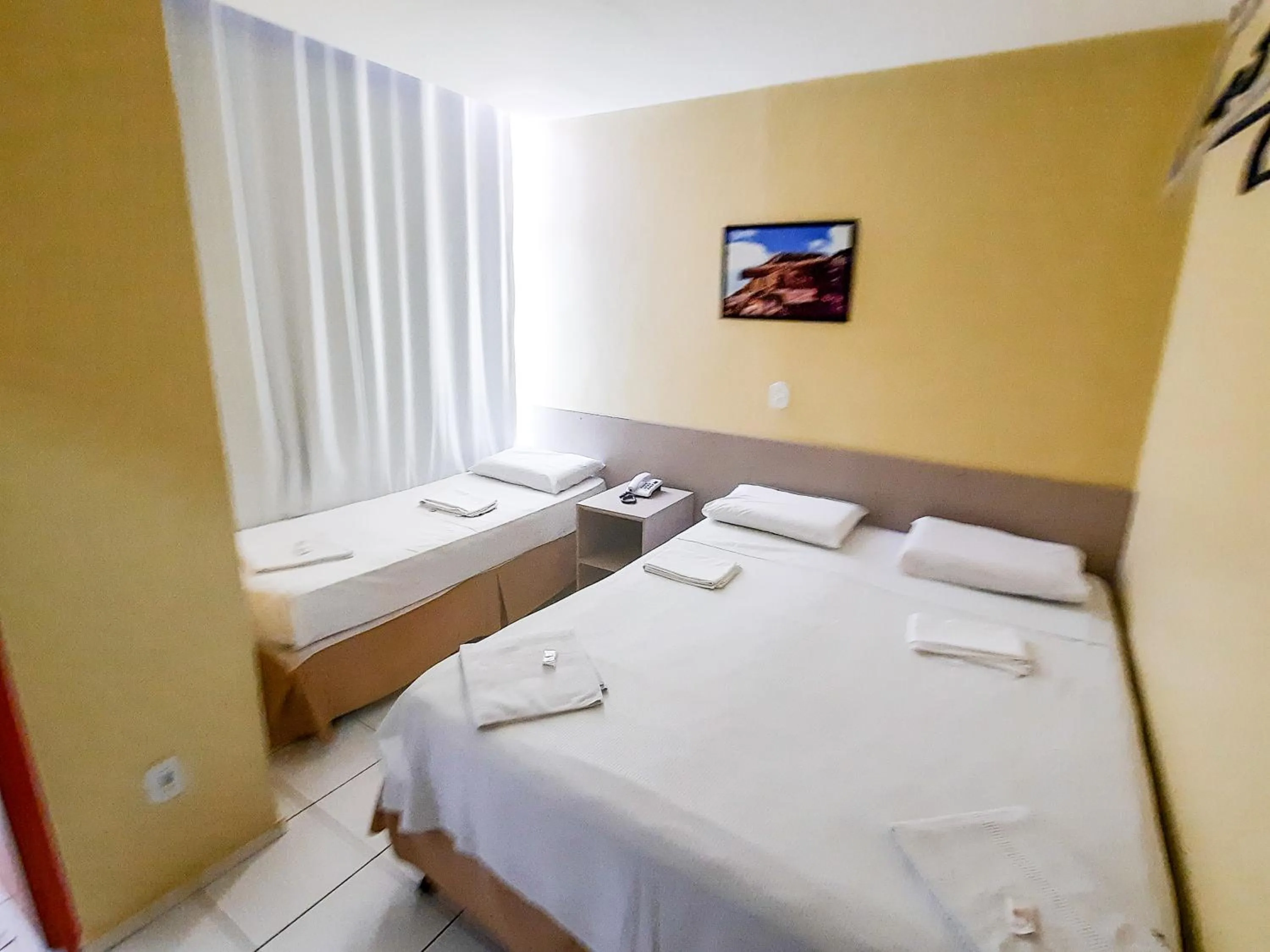 Photo of the whole room, Bed in HUB Hotel