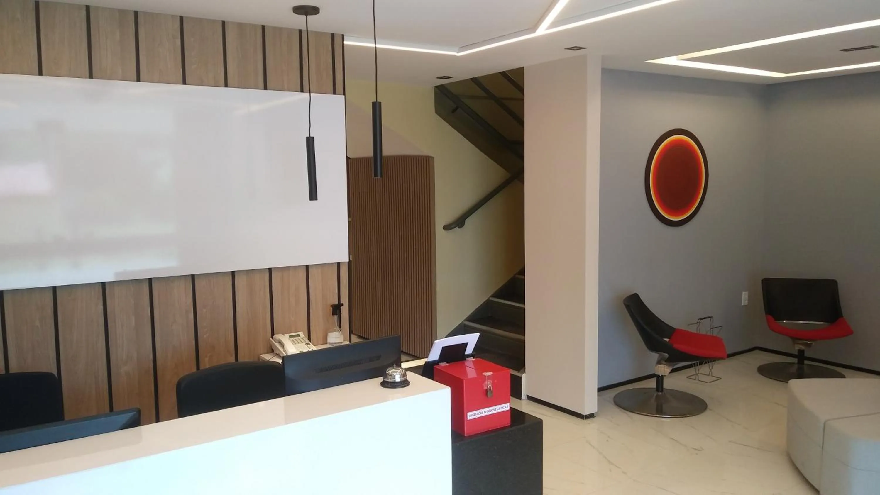 Lobby or reception in HUB Hotel