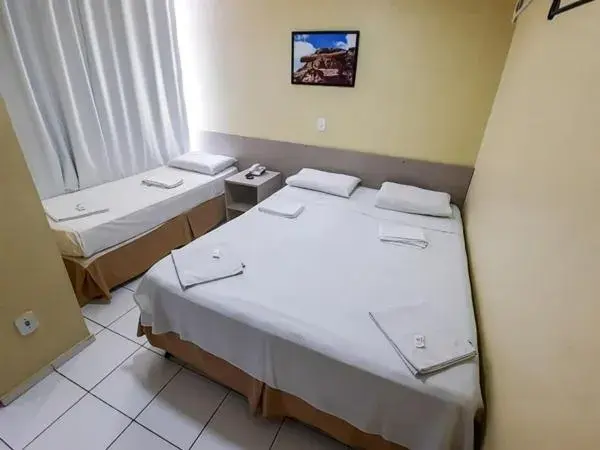 Bed in HUB Hotel Bed in HUB Hotel