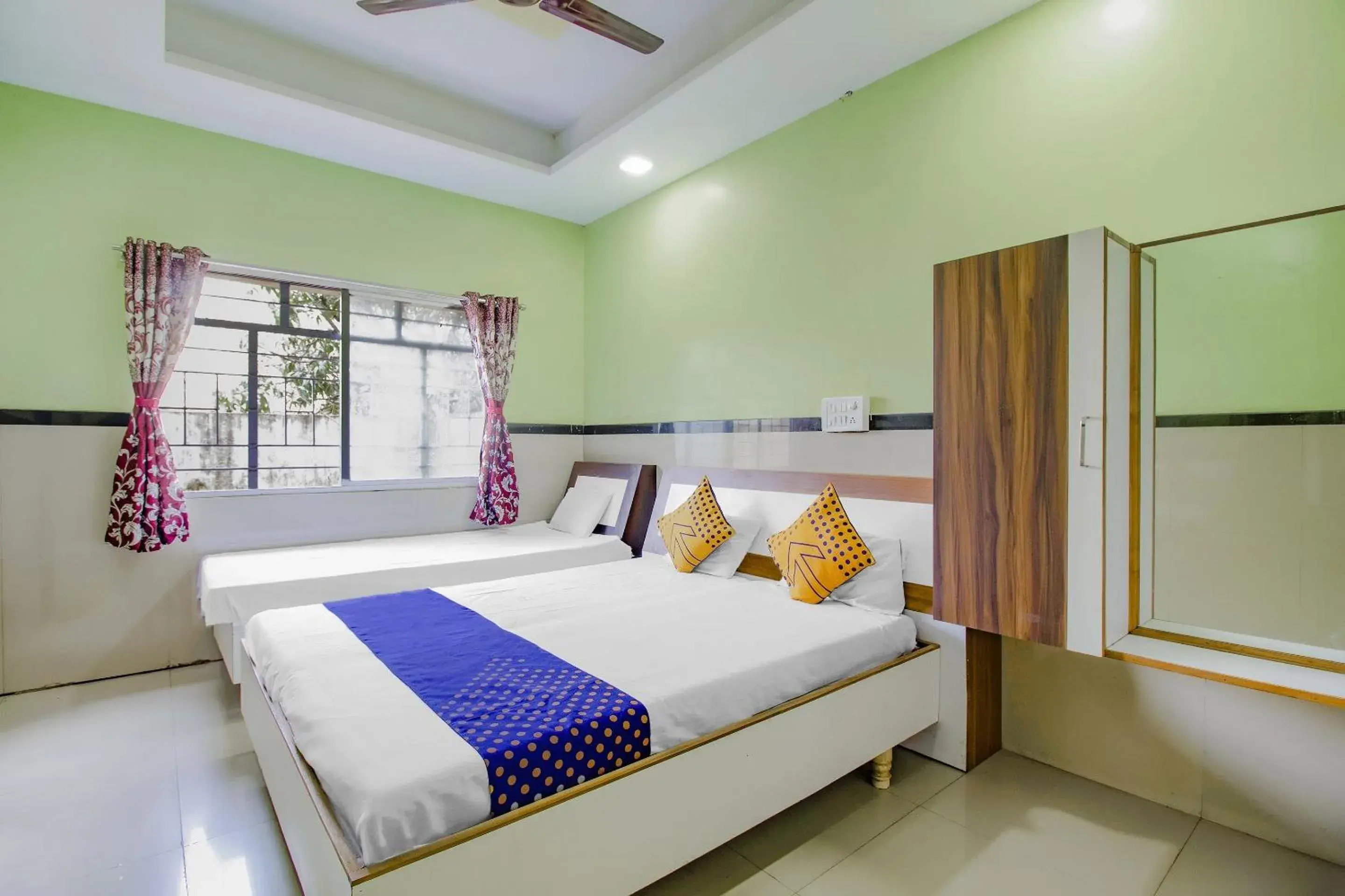 Standard Double Room with Fan - single occupancy in SPOT ON Indirasagar Executive Standard Double Room with Fan - single occupancy in SPOT ON Indirasagar Executive