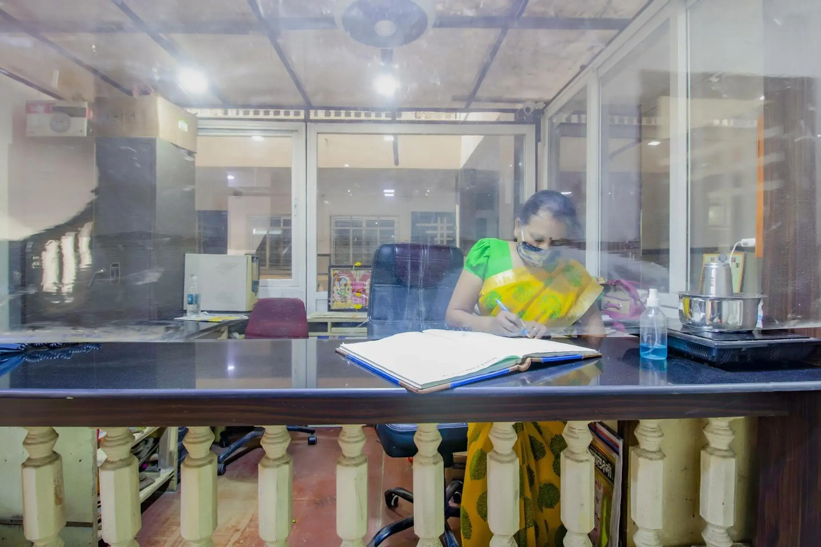 Lobby or reception in SPOT ON Indirasagar Executive Lobby or reception in SPOT ON Indirasagar Executive