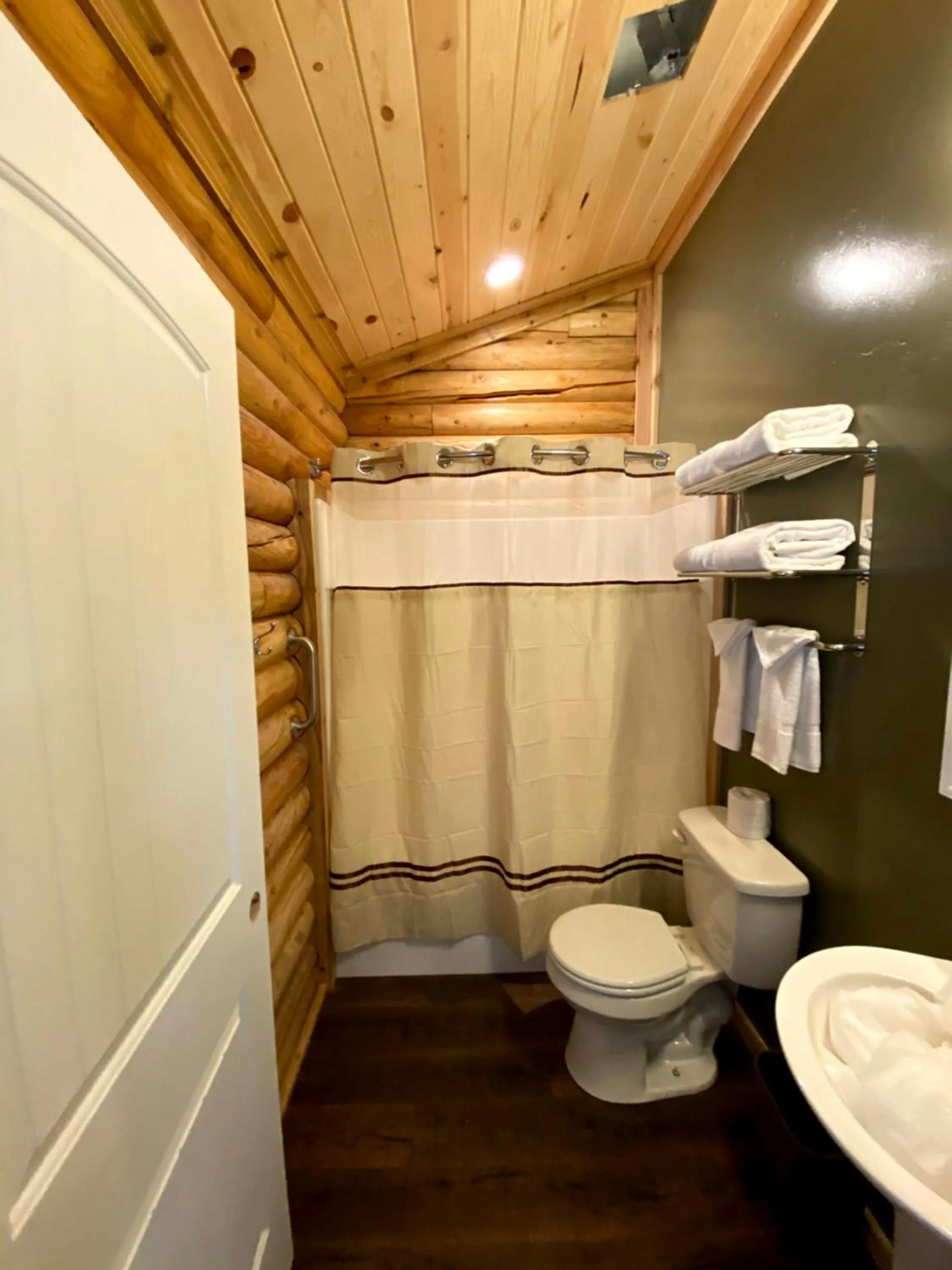 Shower in Cabin Village