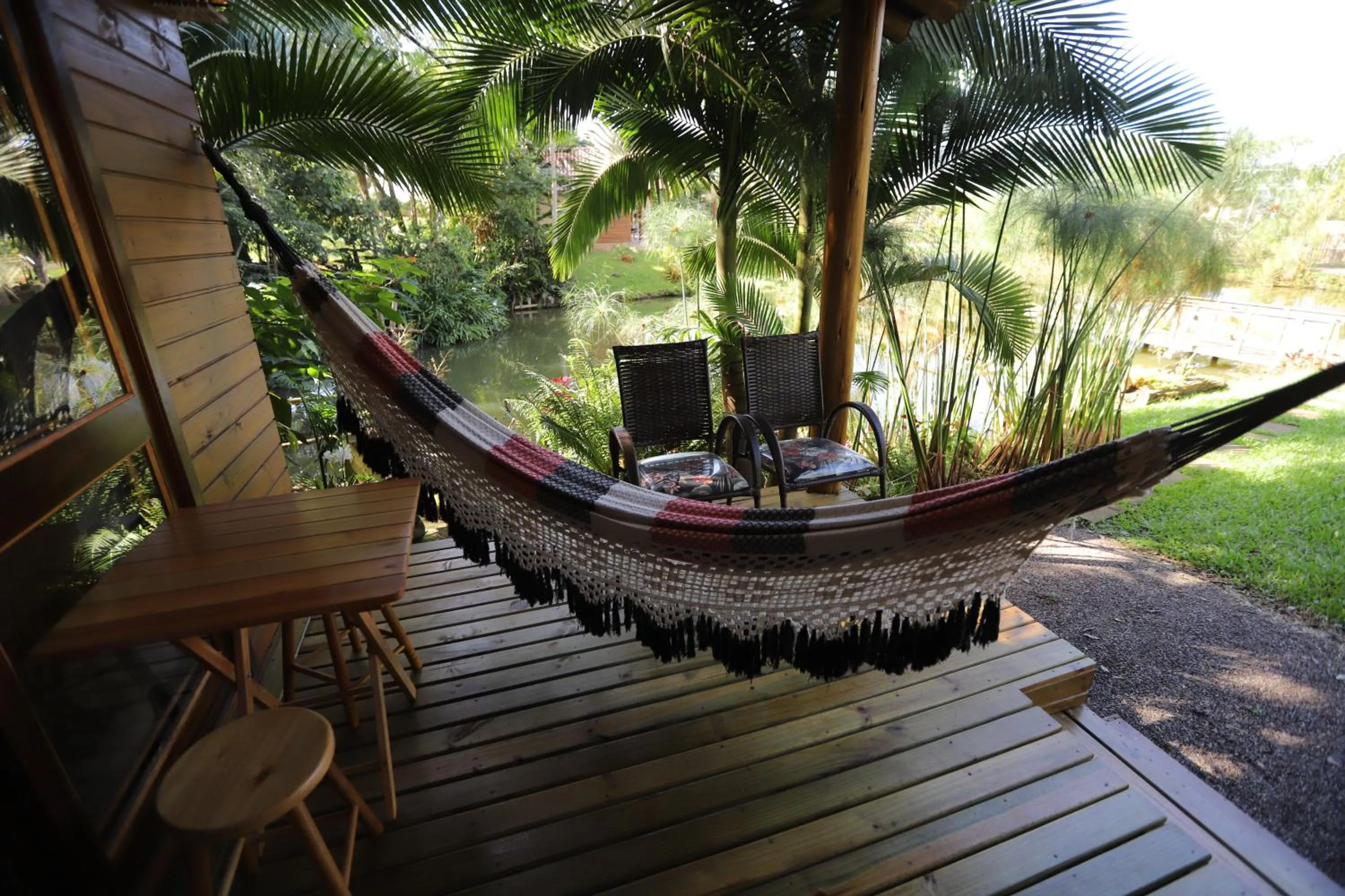 Balcony/Terrace in Pousada Village dos Canyons