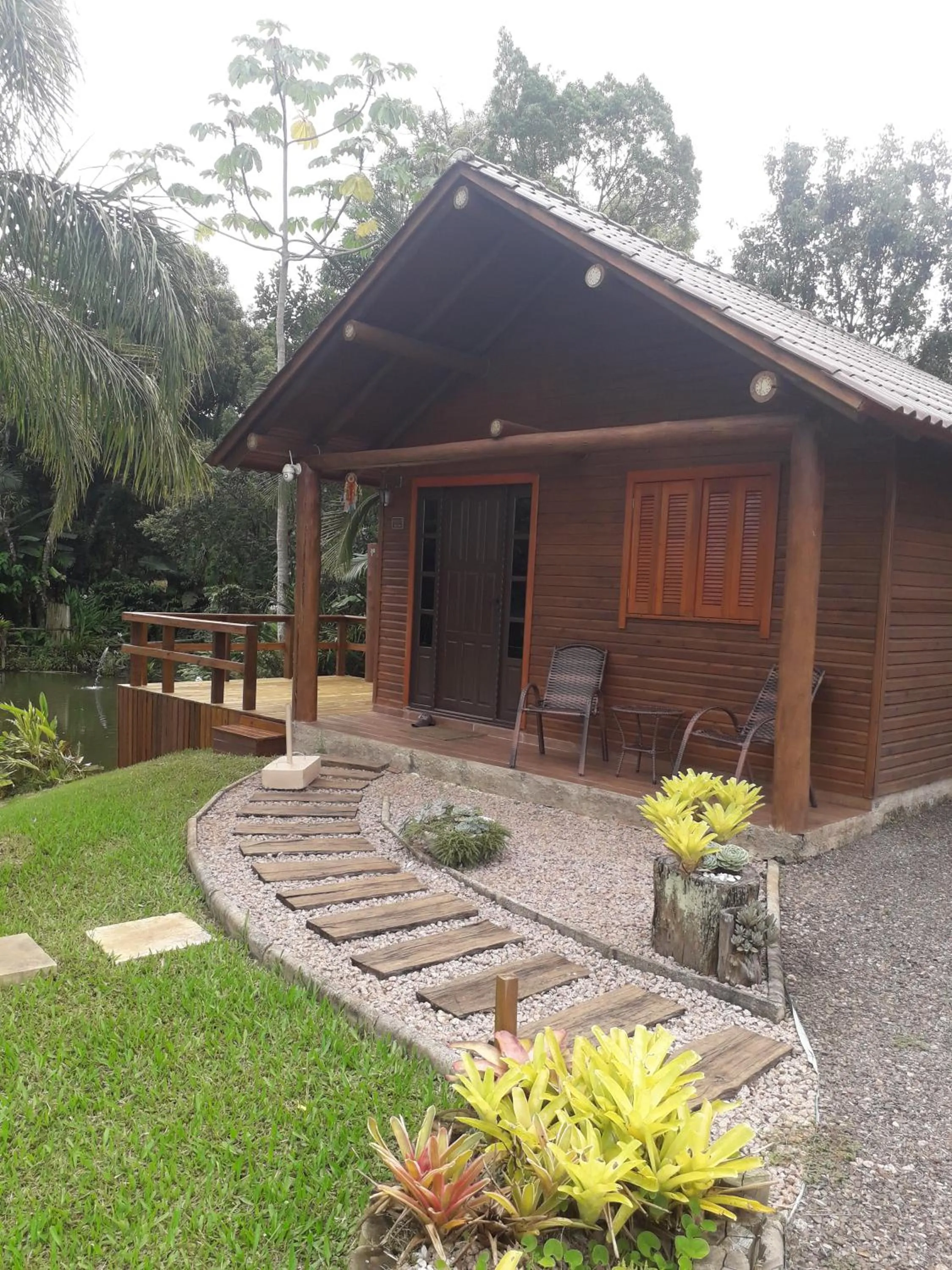 Garden in Pousada Village dos Canyons