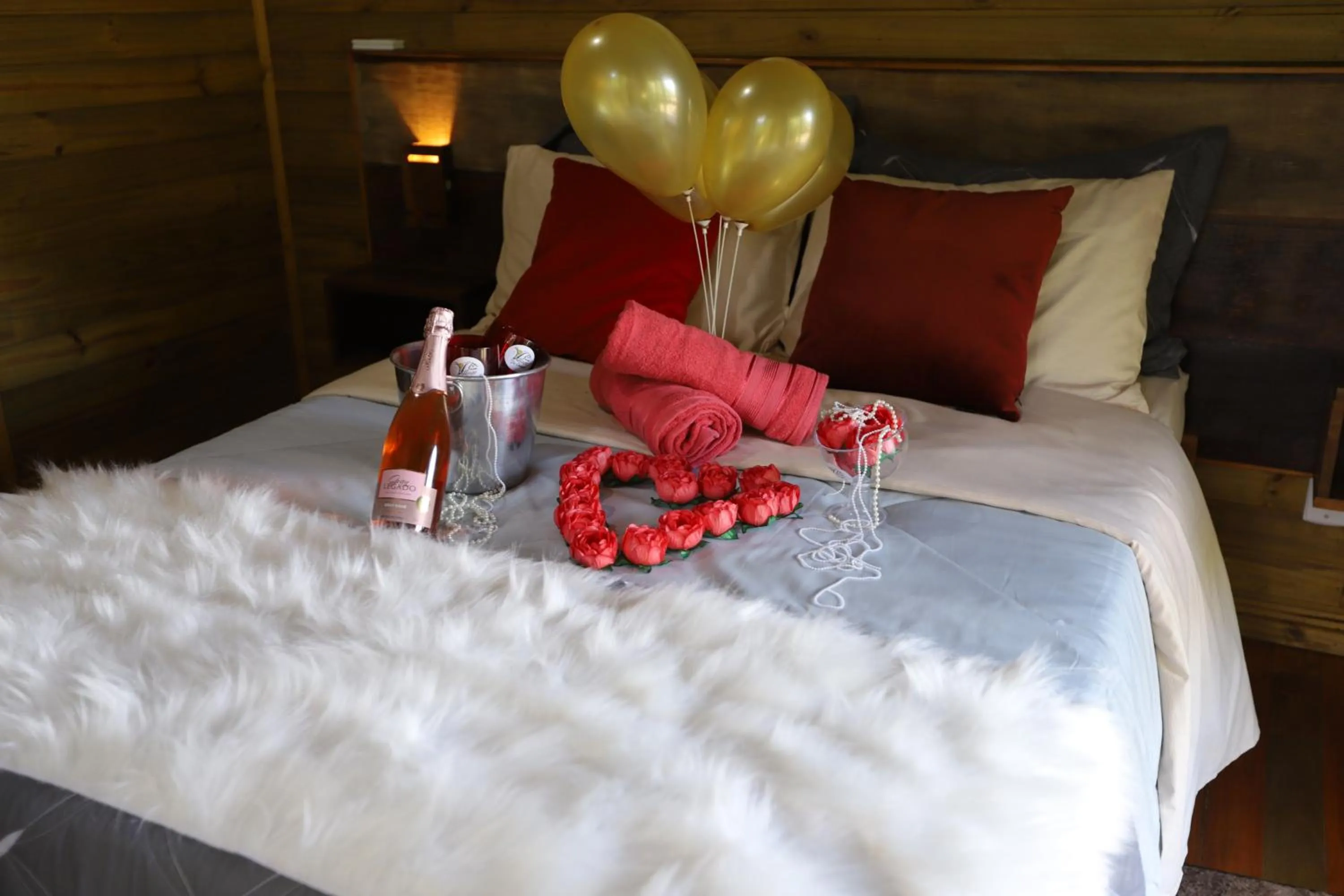 Decorative detail, Bed in Pousada Village dos Canyons