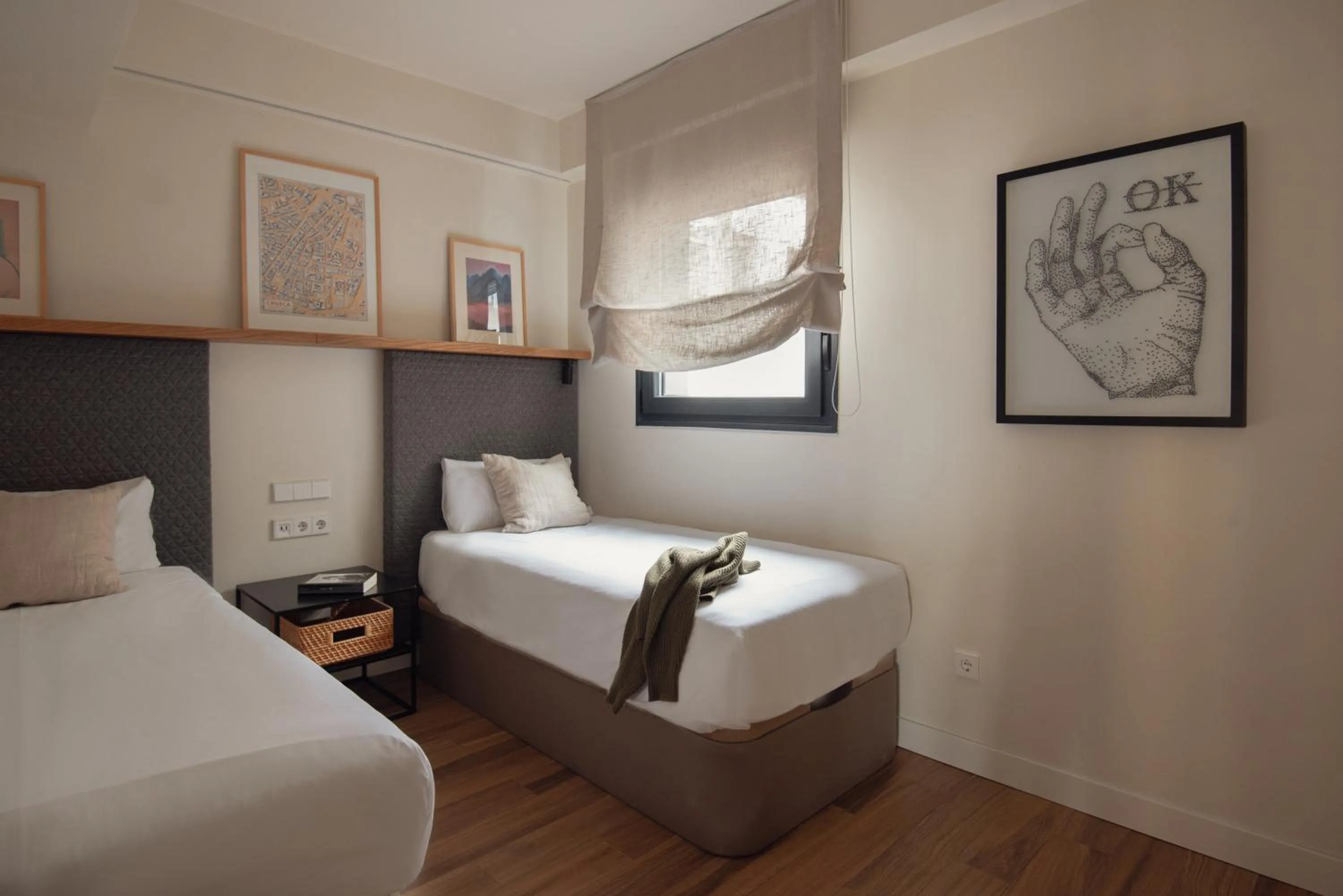 Bedroom, Bed in Líbere Madrid Malasaña