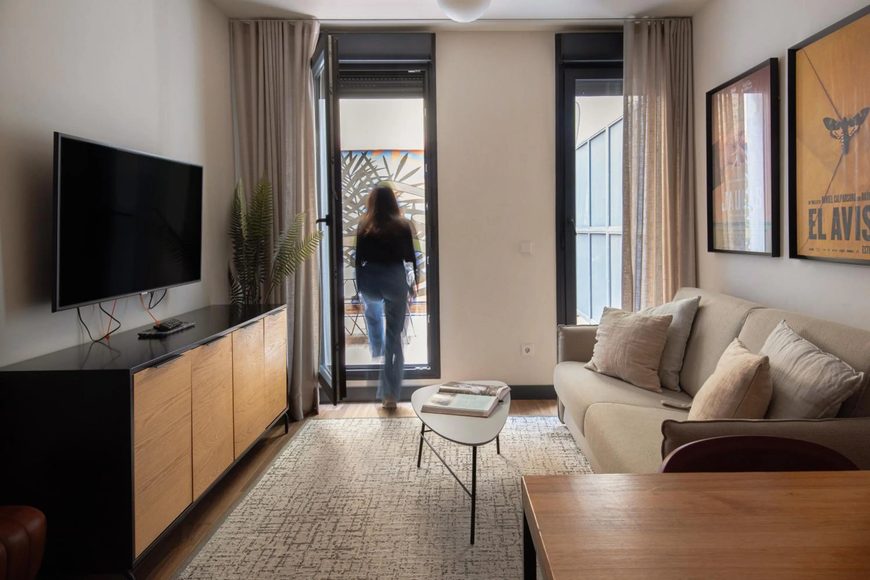 Communal lounge/ TV room in Líbere Madrid Malasaña