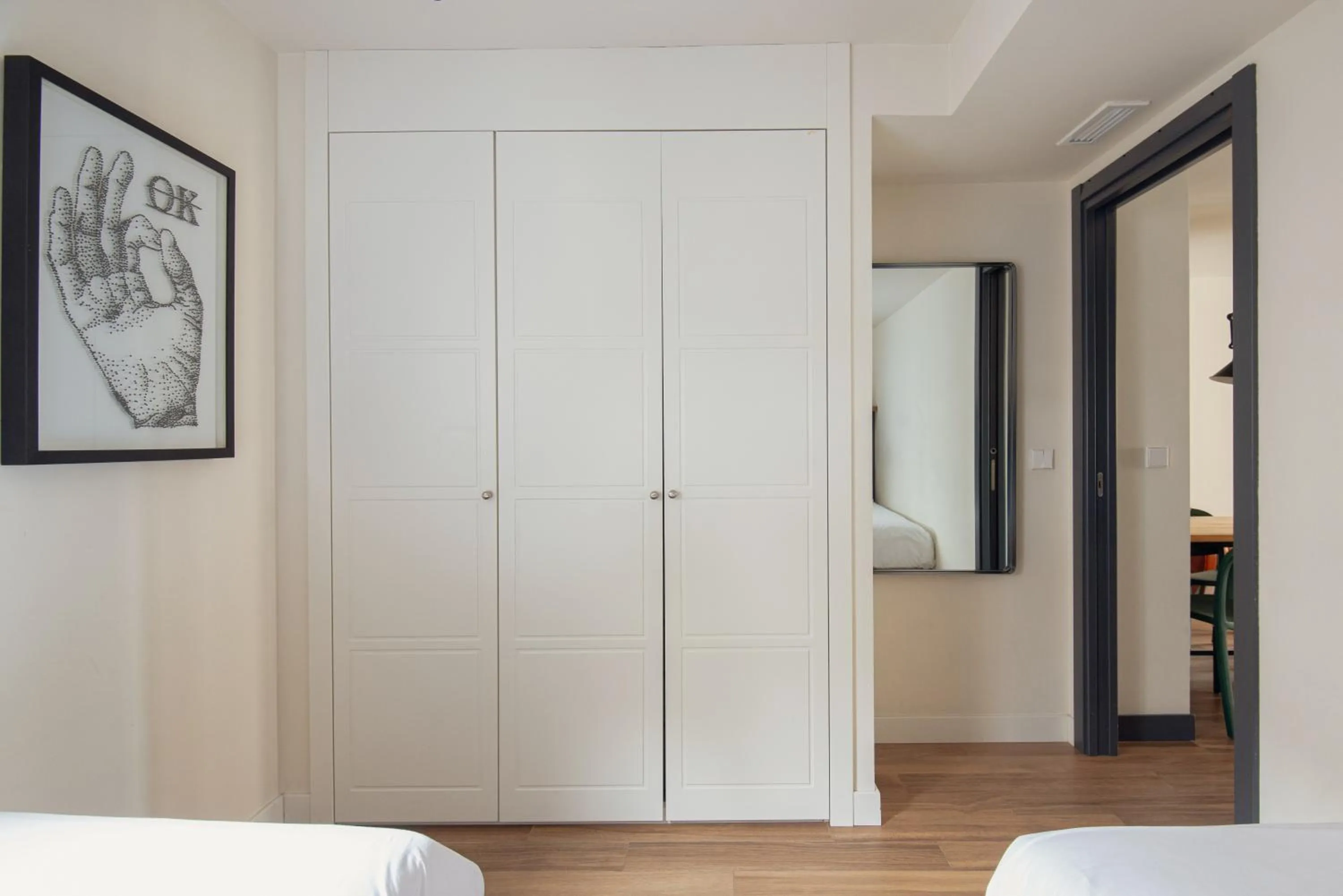 Bedroom, Bed in Líbere Madrid Malasaña