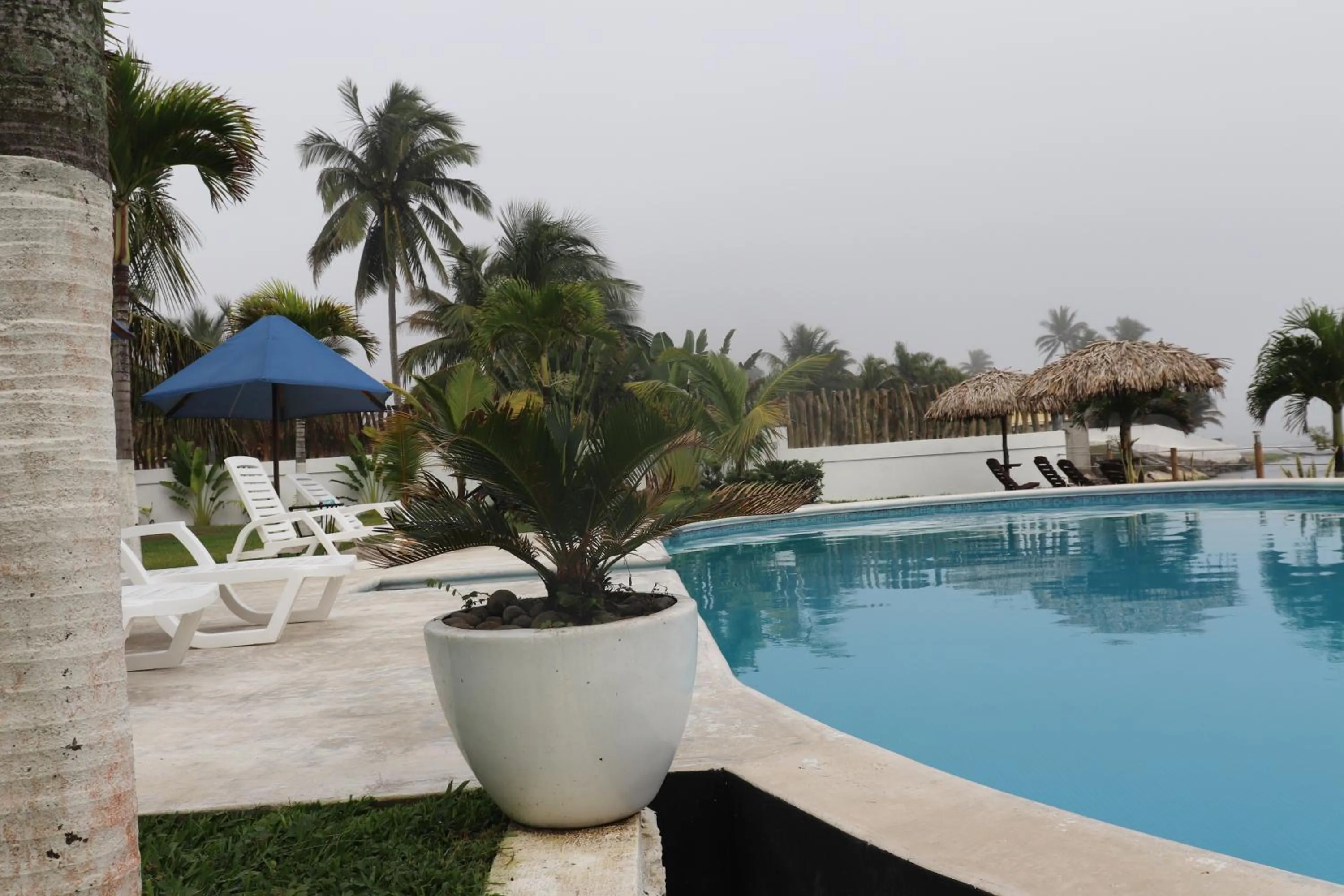 Swimming pool in Hotel Lunazul In Costa Esmeralda