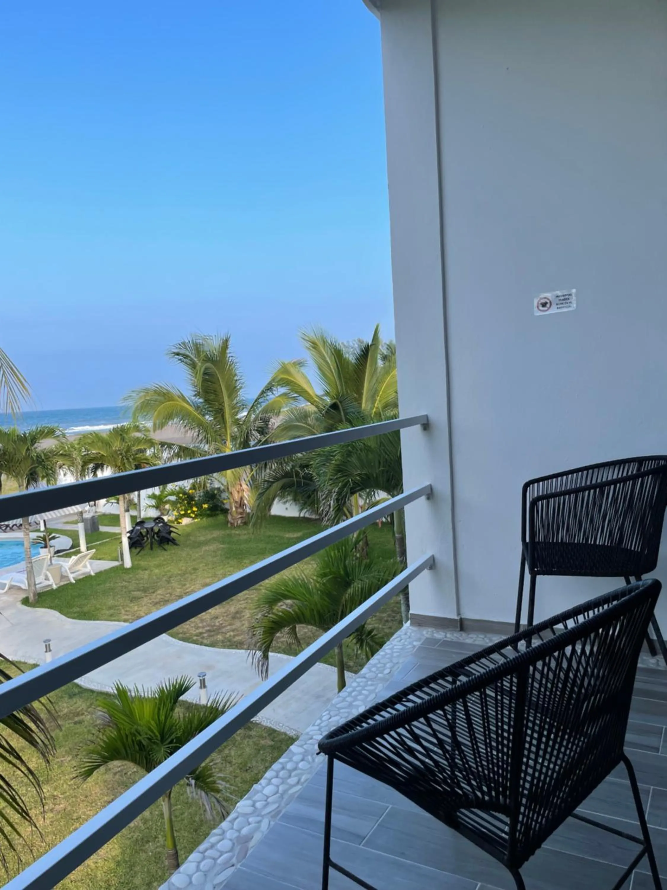 Balcony/Terrace in Hotel Lunazul In Costa Esmeralda