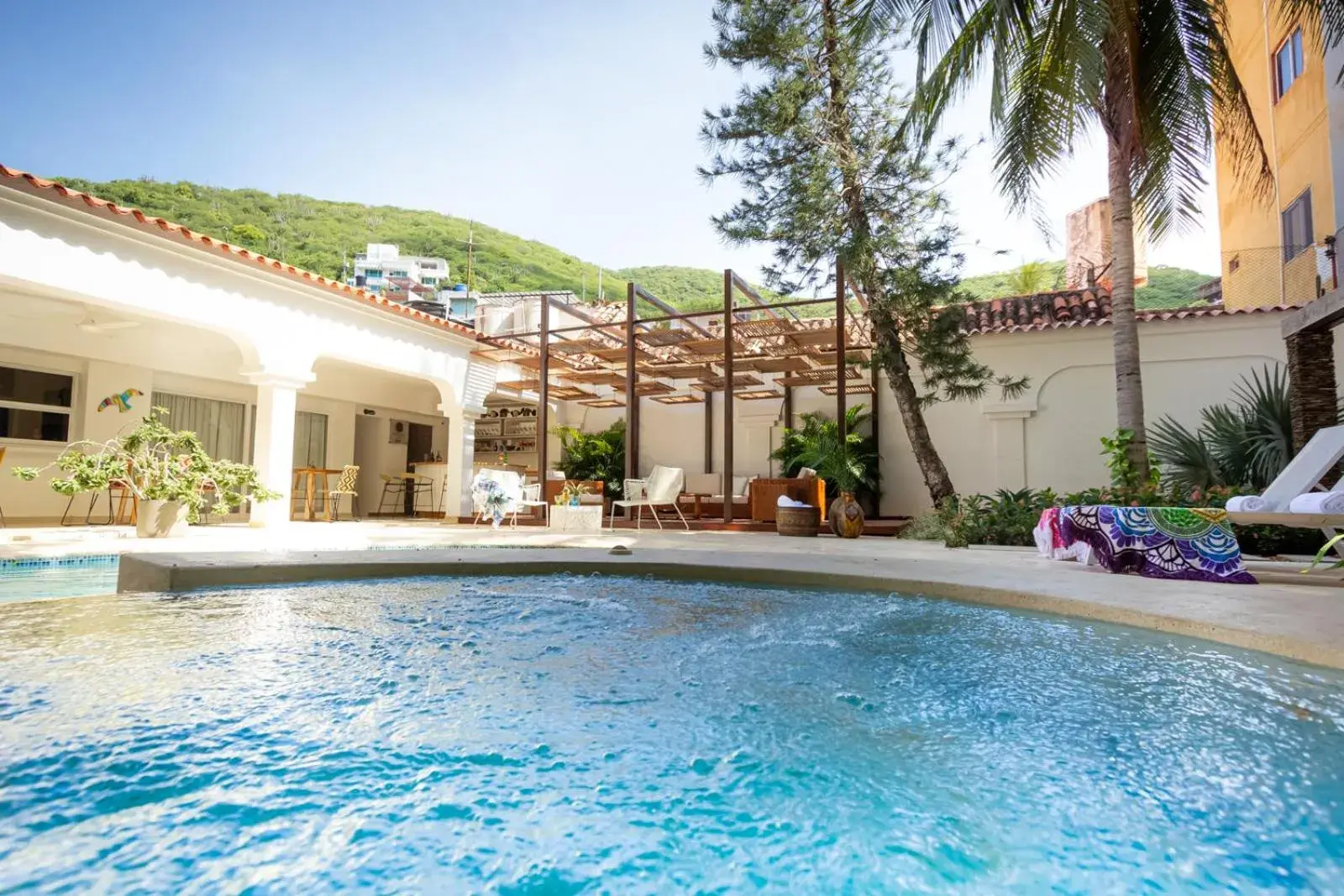 Pool view in Hotel Mandalas House by DOT Boutique Pool view in Hotel Mandalas House by DOT Boutique