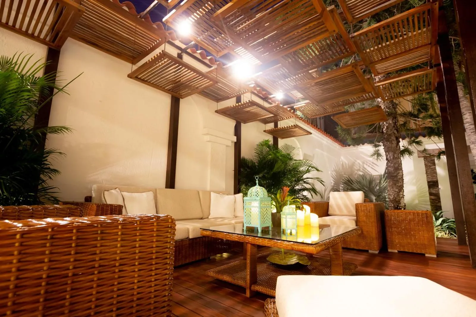 Seating area in Hotel Mandalas House by DOT Boutique