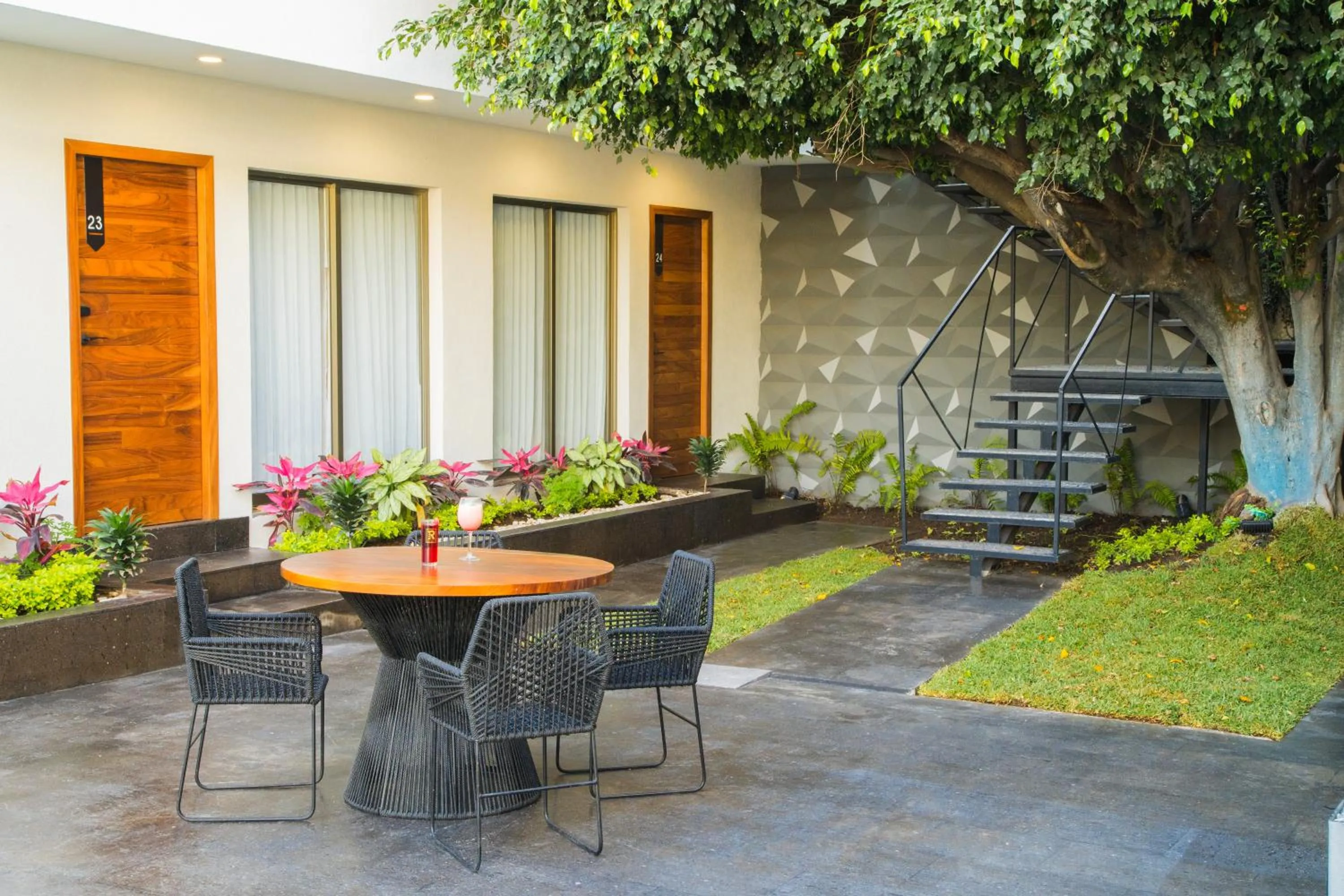Patio in Ramë Hotel Boutique