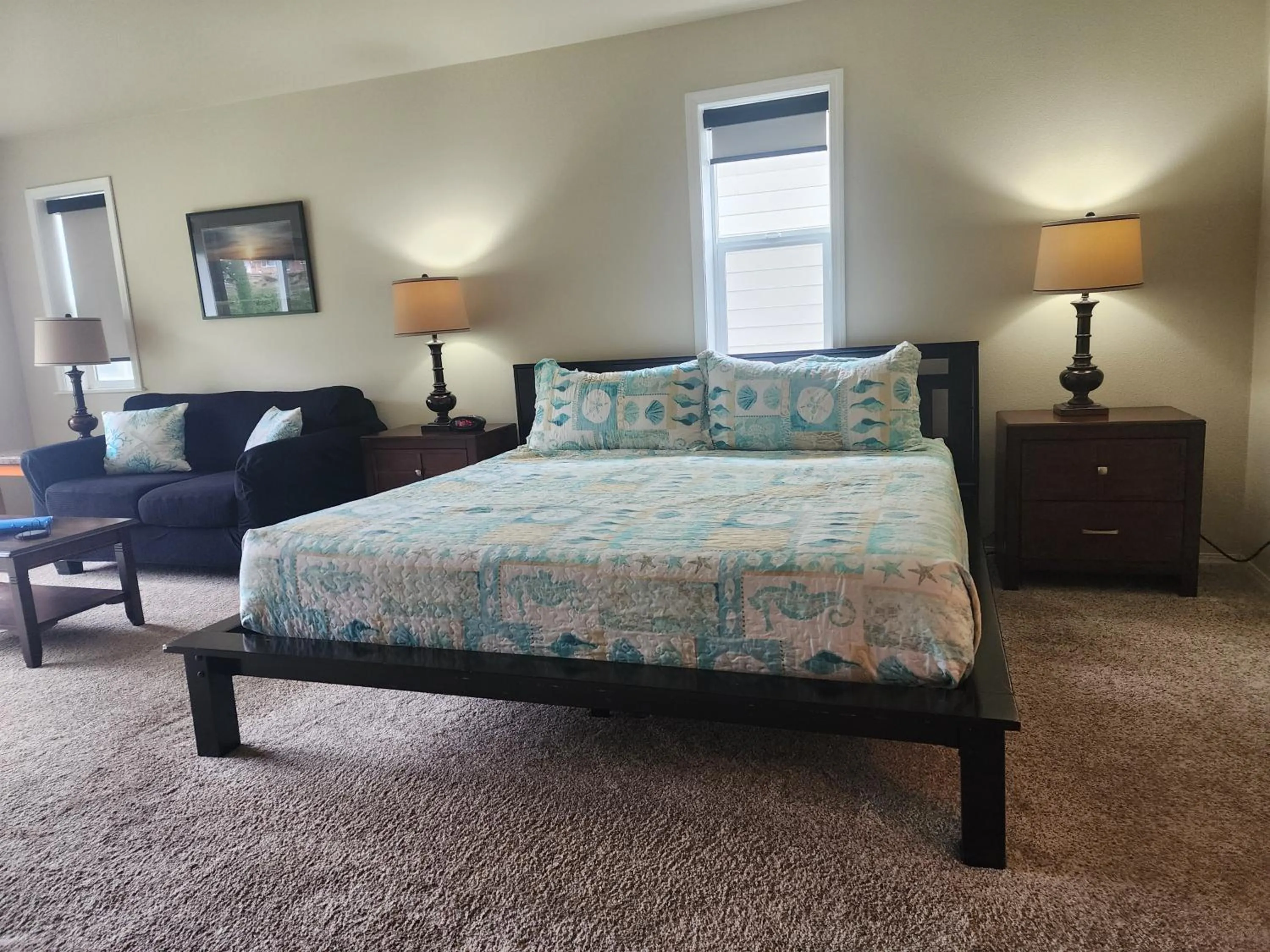 Bed in Inn at Arch Rock