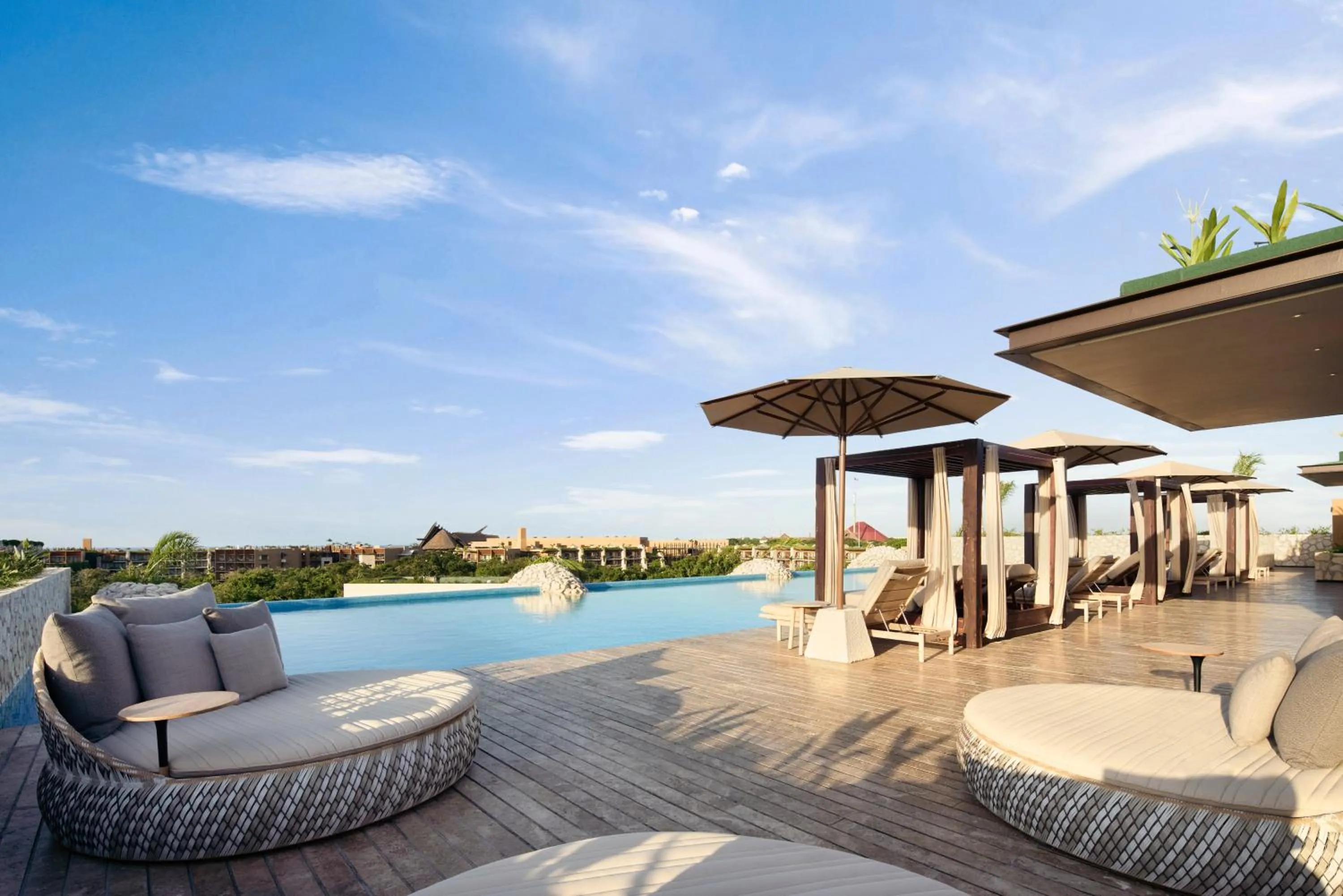 Swimming pool in Hotel Xcaret Arte - All Parks All Fun Inclusive - Adults Only