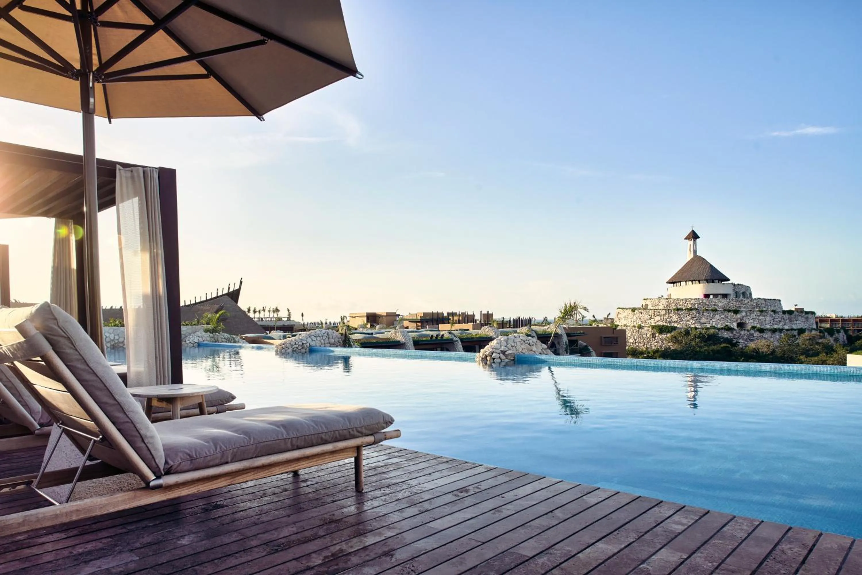 Swimming pool in Hotel Xcaret Arte - All Parks All Fun Inclusive - Adults Only