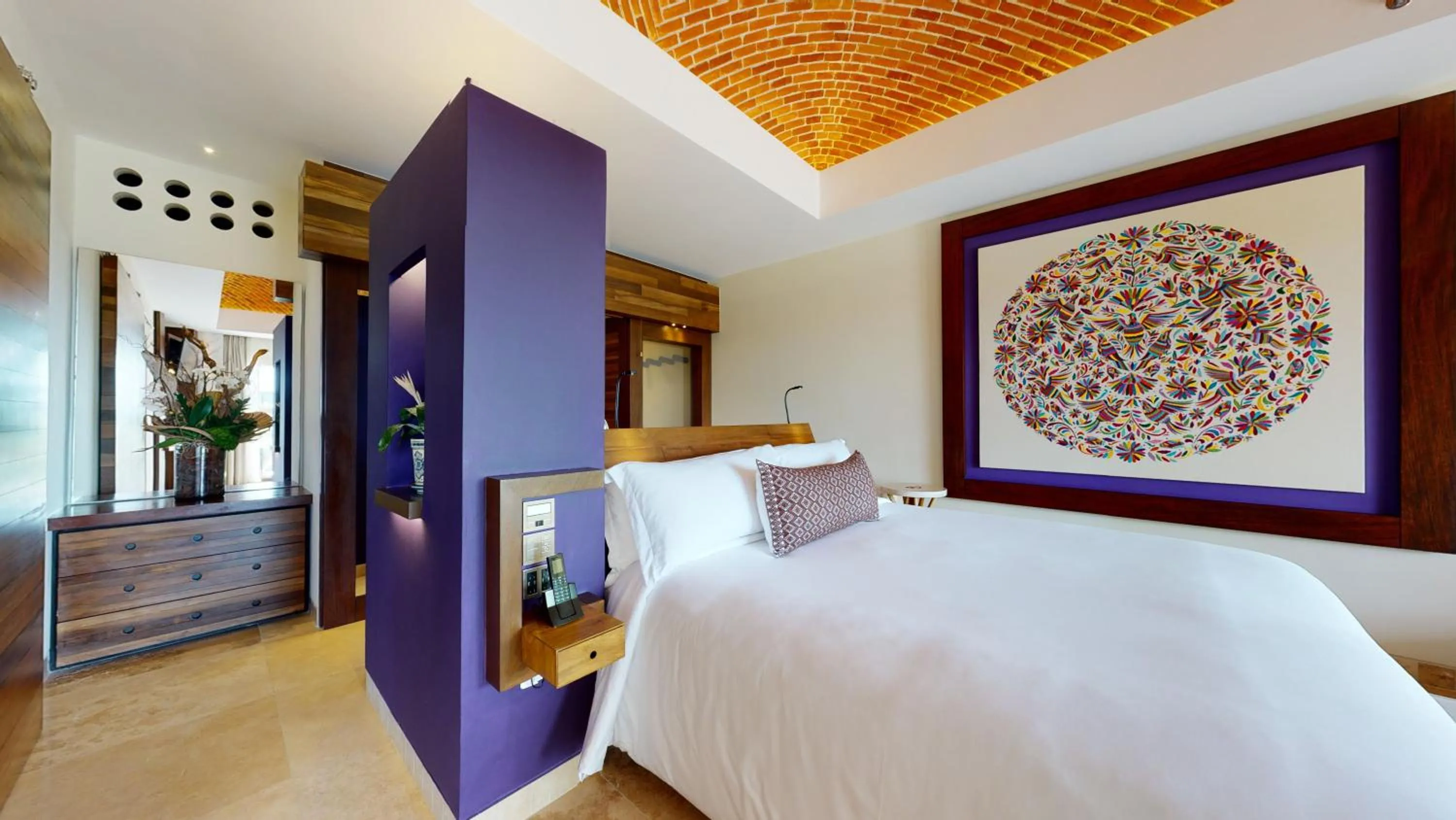 Bed in Hotel Xcaret Arte - All Parks All Fun Inclusive - Adults Only