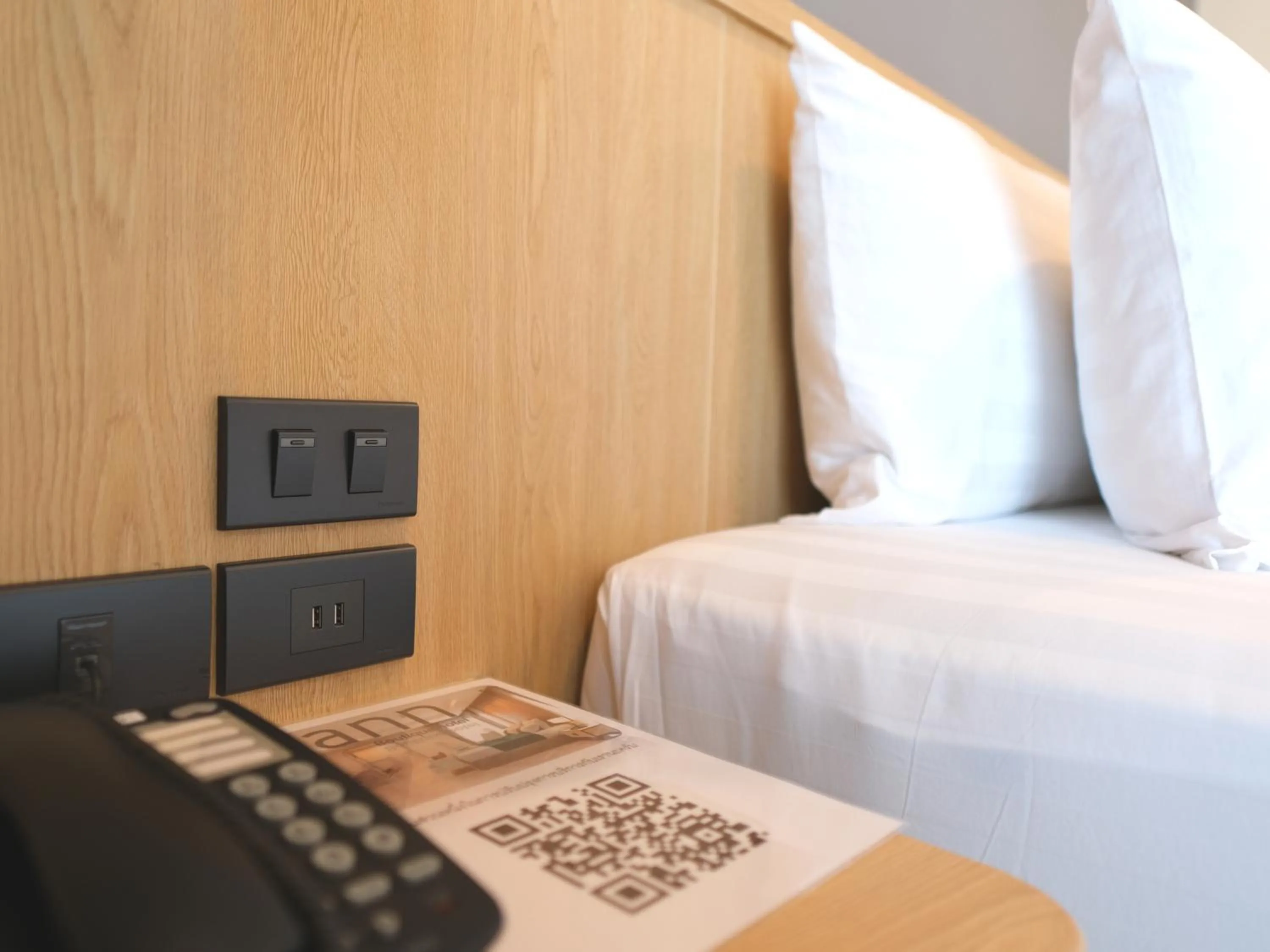 Bed in Sann Boutique Hotel