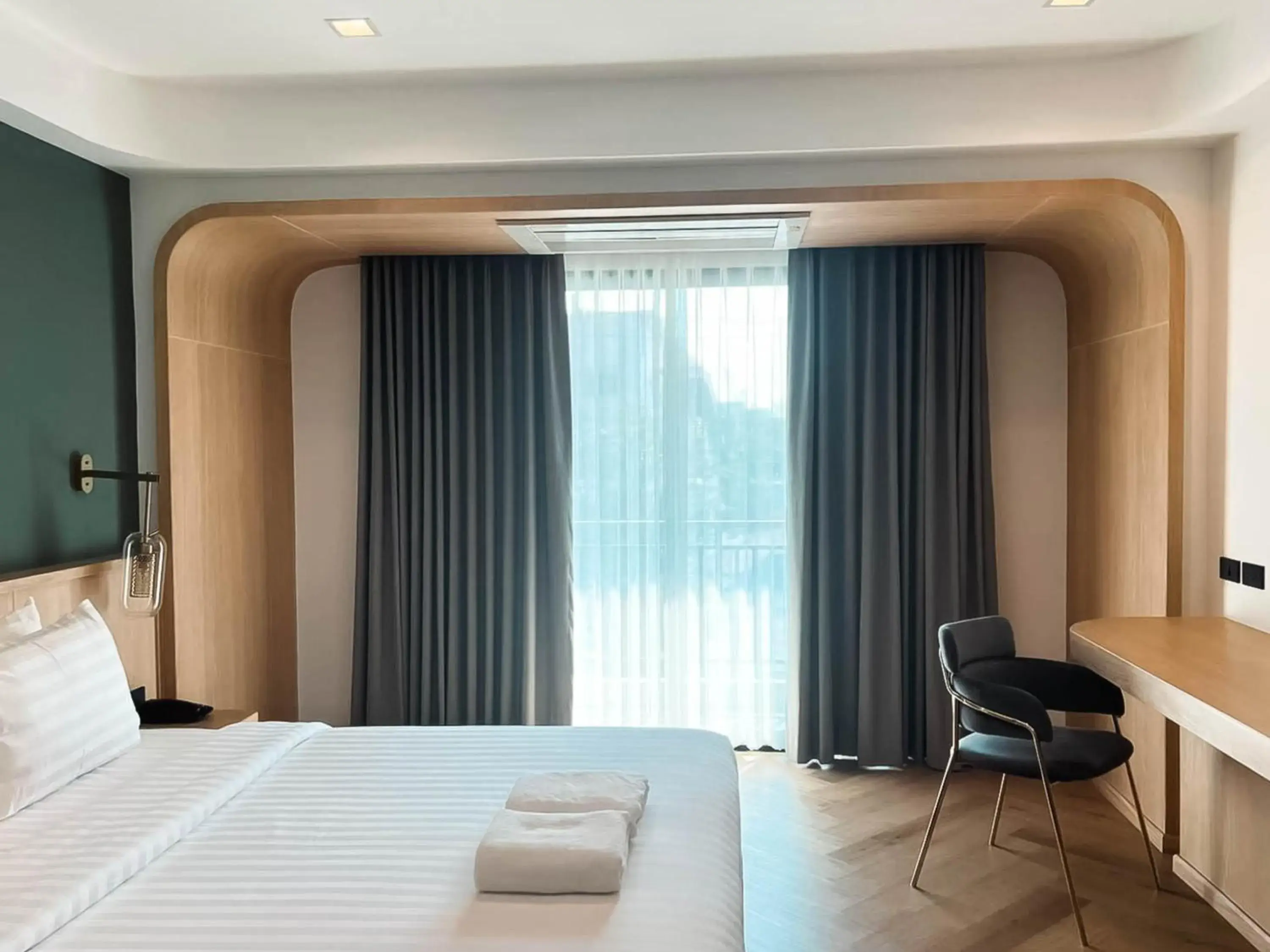 Communal lounge/ TV room, Bed in Sann Boutique Hotel Communal lounge/ TV room, Bed in Sann Boutique Hotel