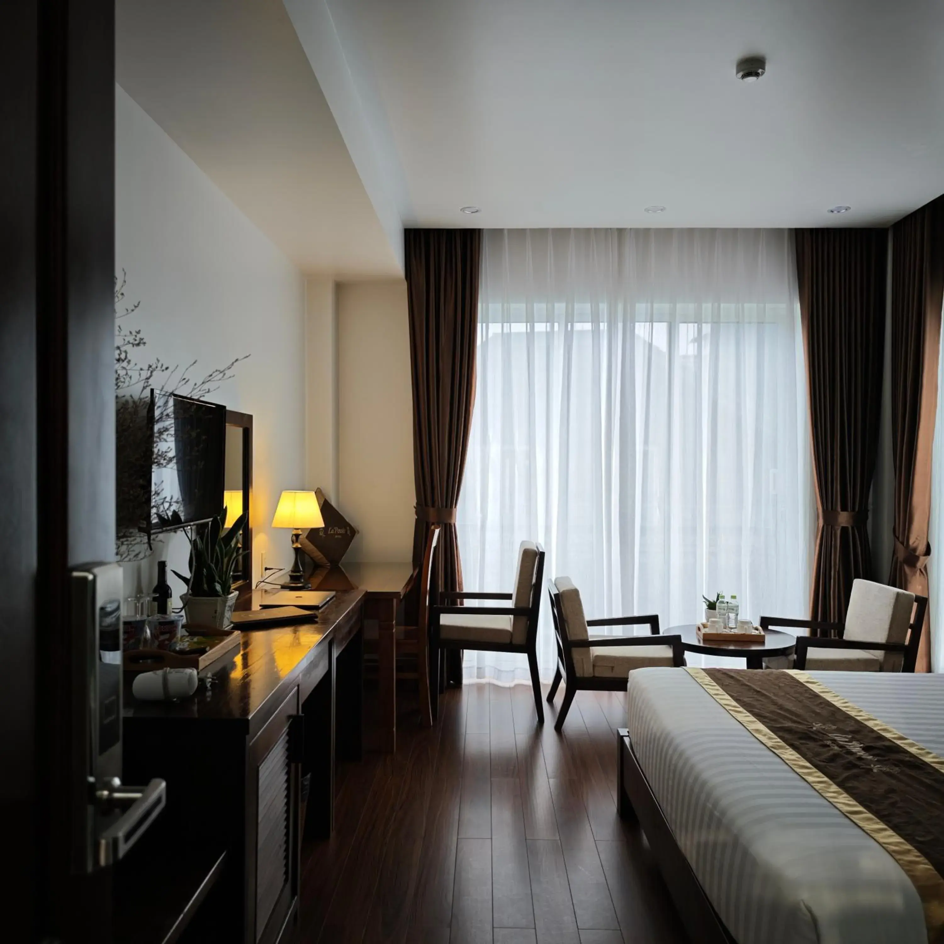 Bed in La Pense'e Hotel - Dalat Bed in La Pense'e Hotel - Dalat