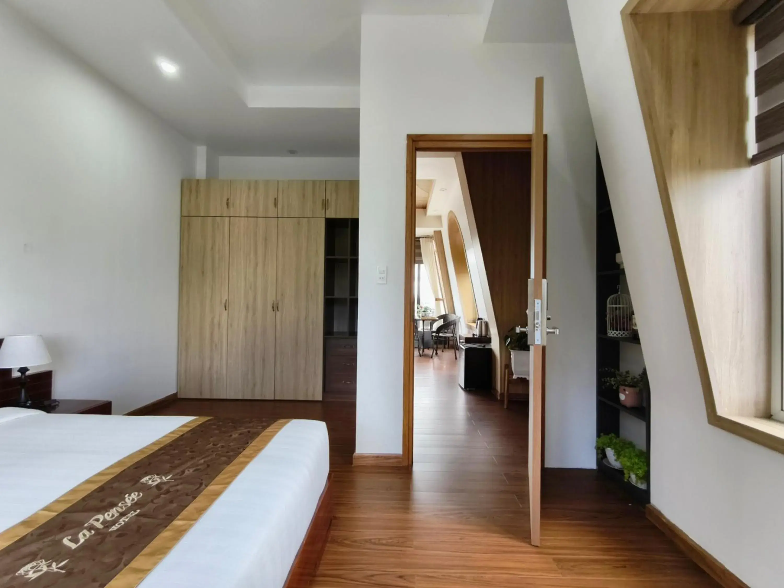 Bed in La Pense'e Hotel - Dalat Bed in La Pense'e Hotel - Dalat