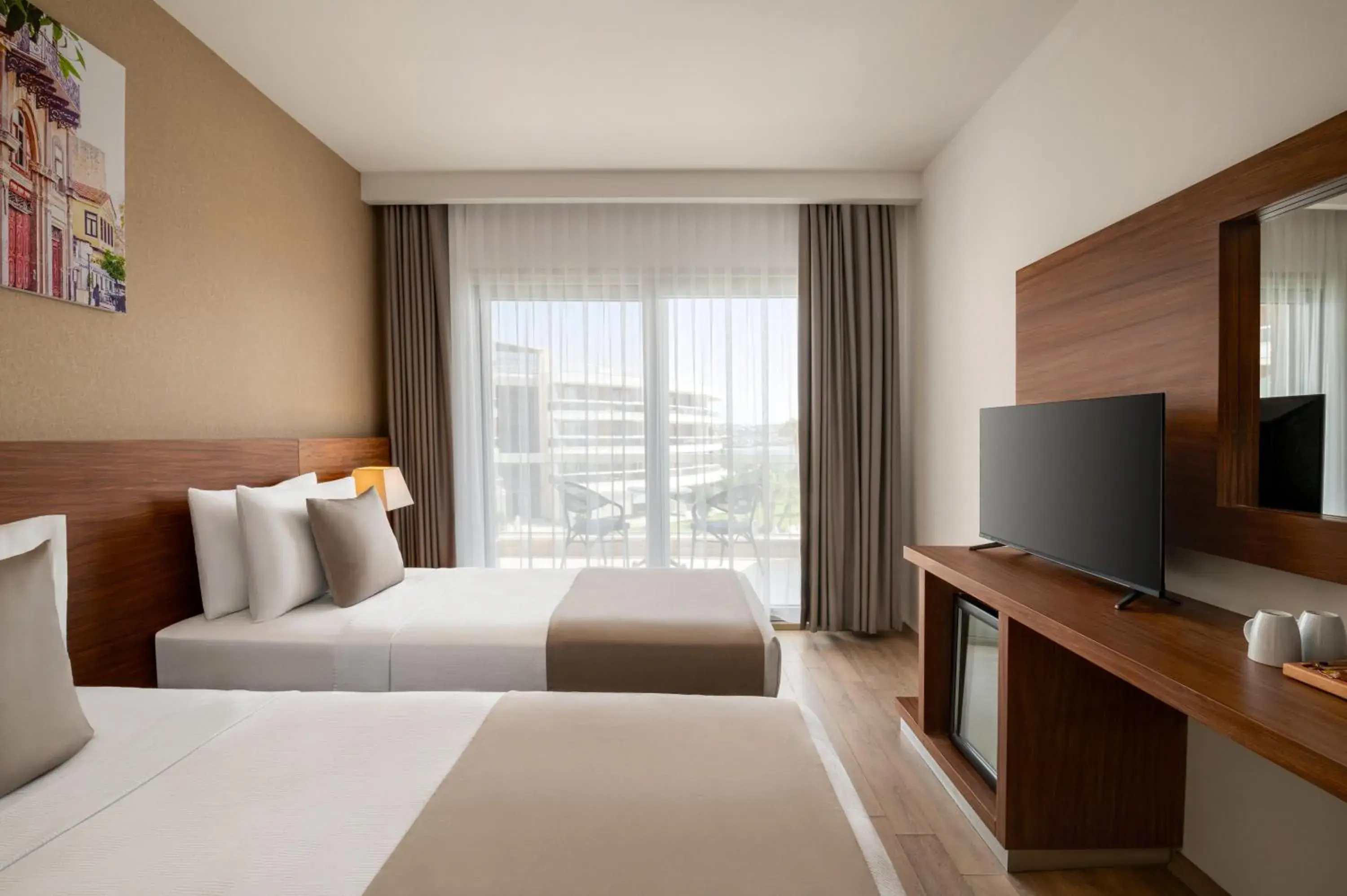 Standard Twin Room with Land View in La Quinta by Wyndham Cesme Standard Twin Room with Land View in La Quinta by Wyndham Cesme