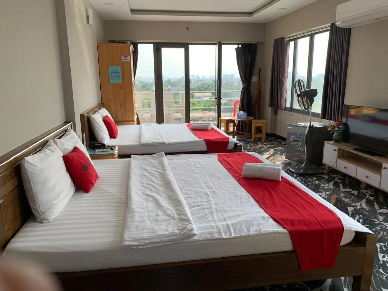 Bedroom, Bed in Bờ Sông Hotel