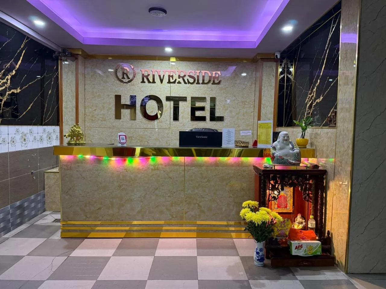 Lobby or reception in Bờ Sông Hotel