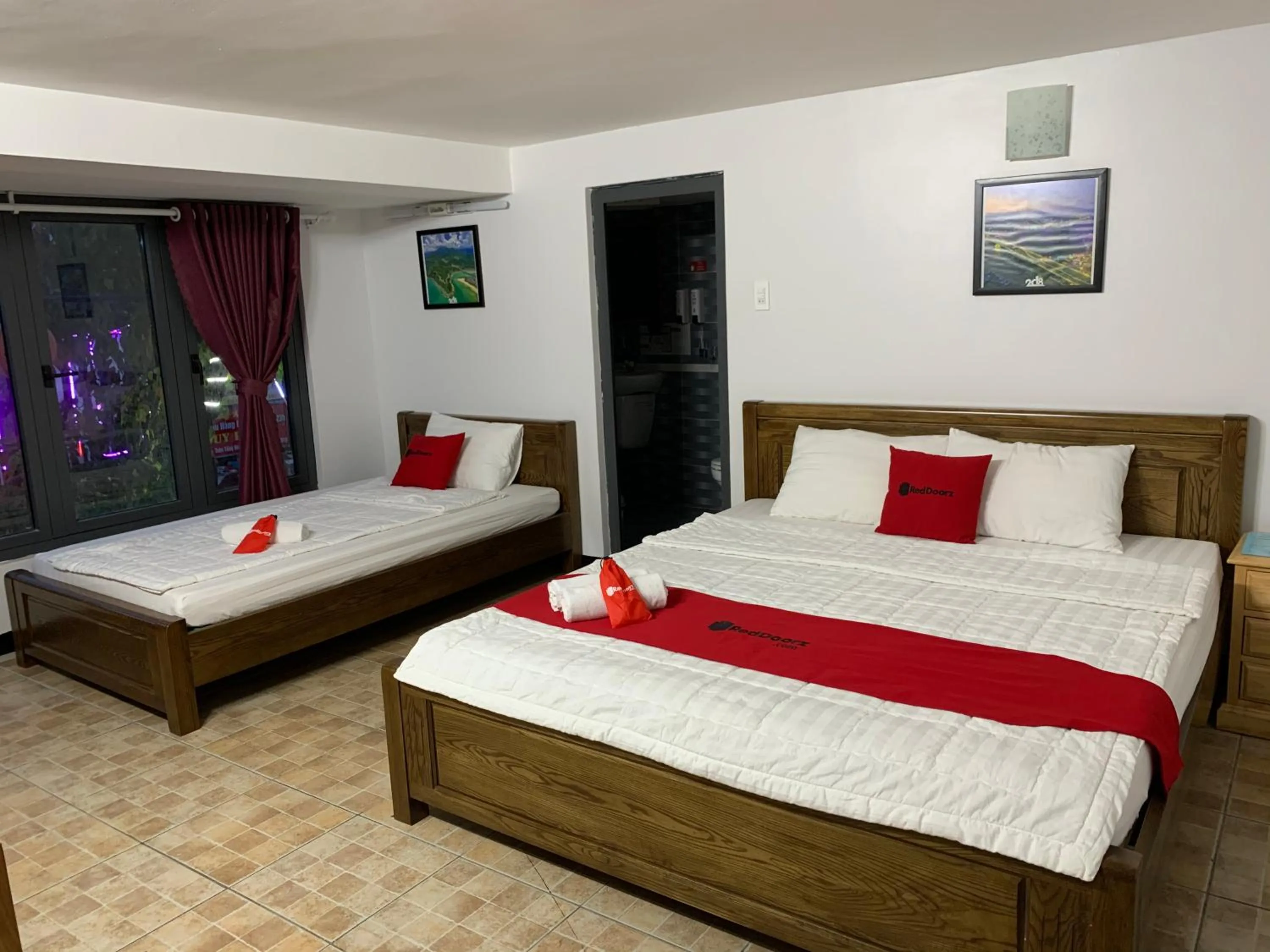 River view, Bed in Bờ Sông Hotel