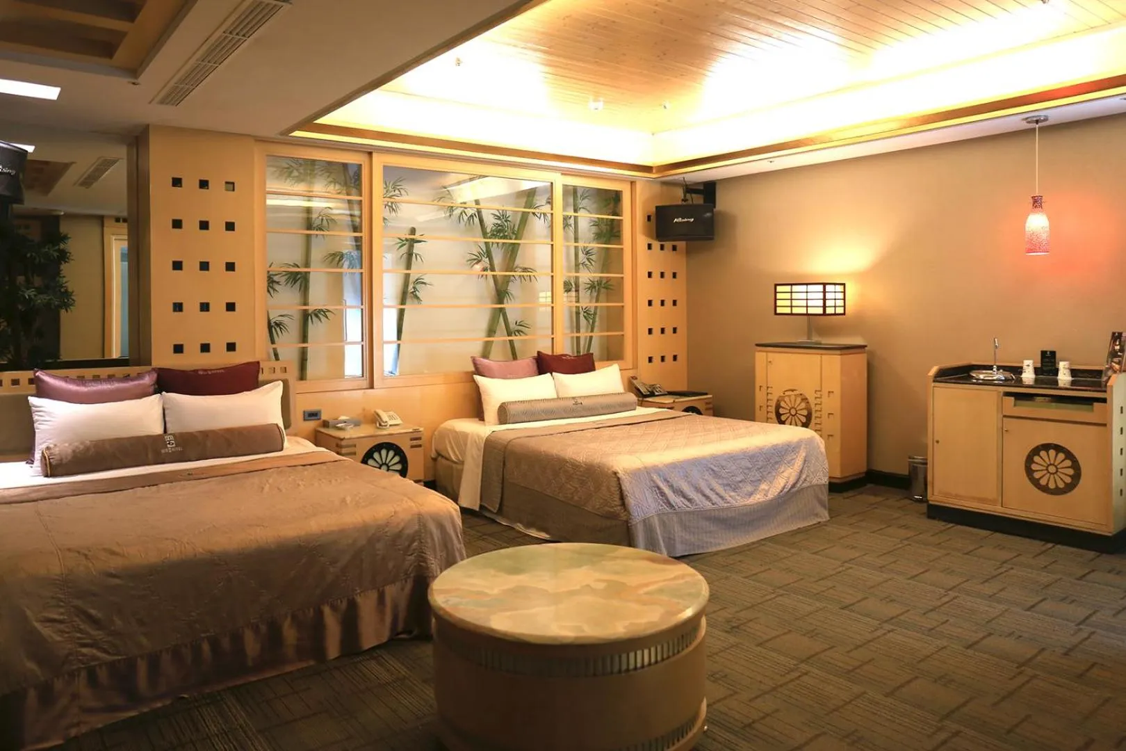 Bed in In-stone Motel