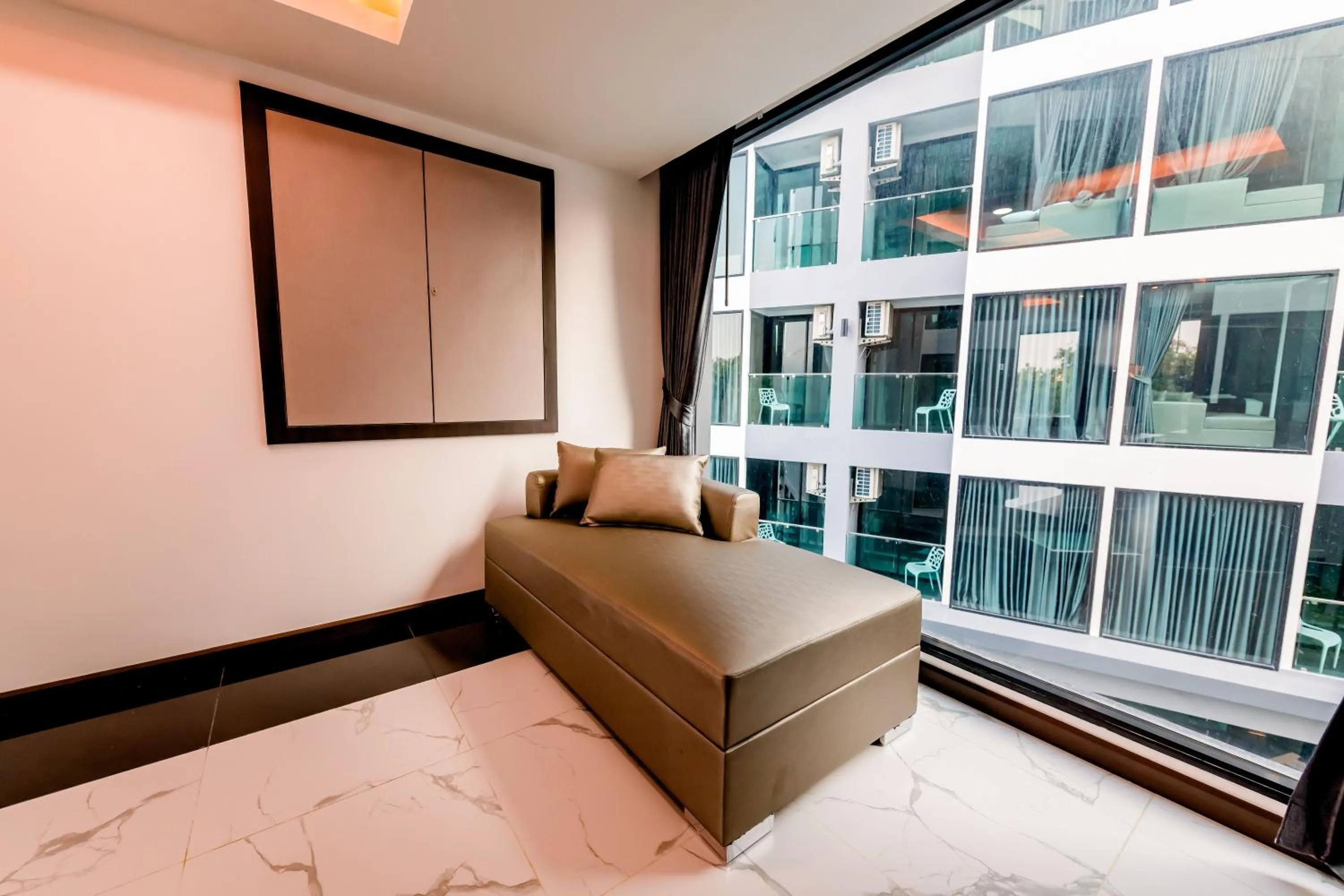 Bed in The Proud Hotel Pattaya - SHA Certified