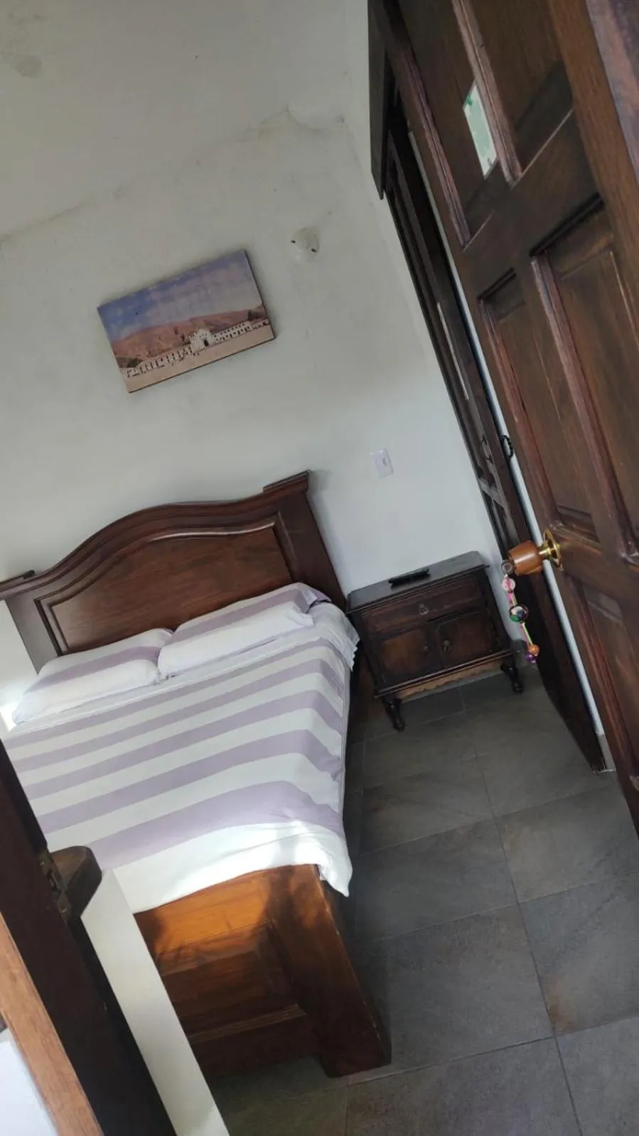 Bed in Hostal Rana