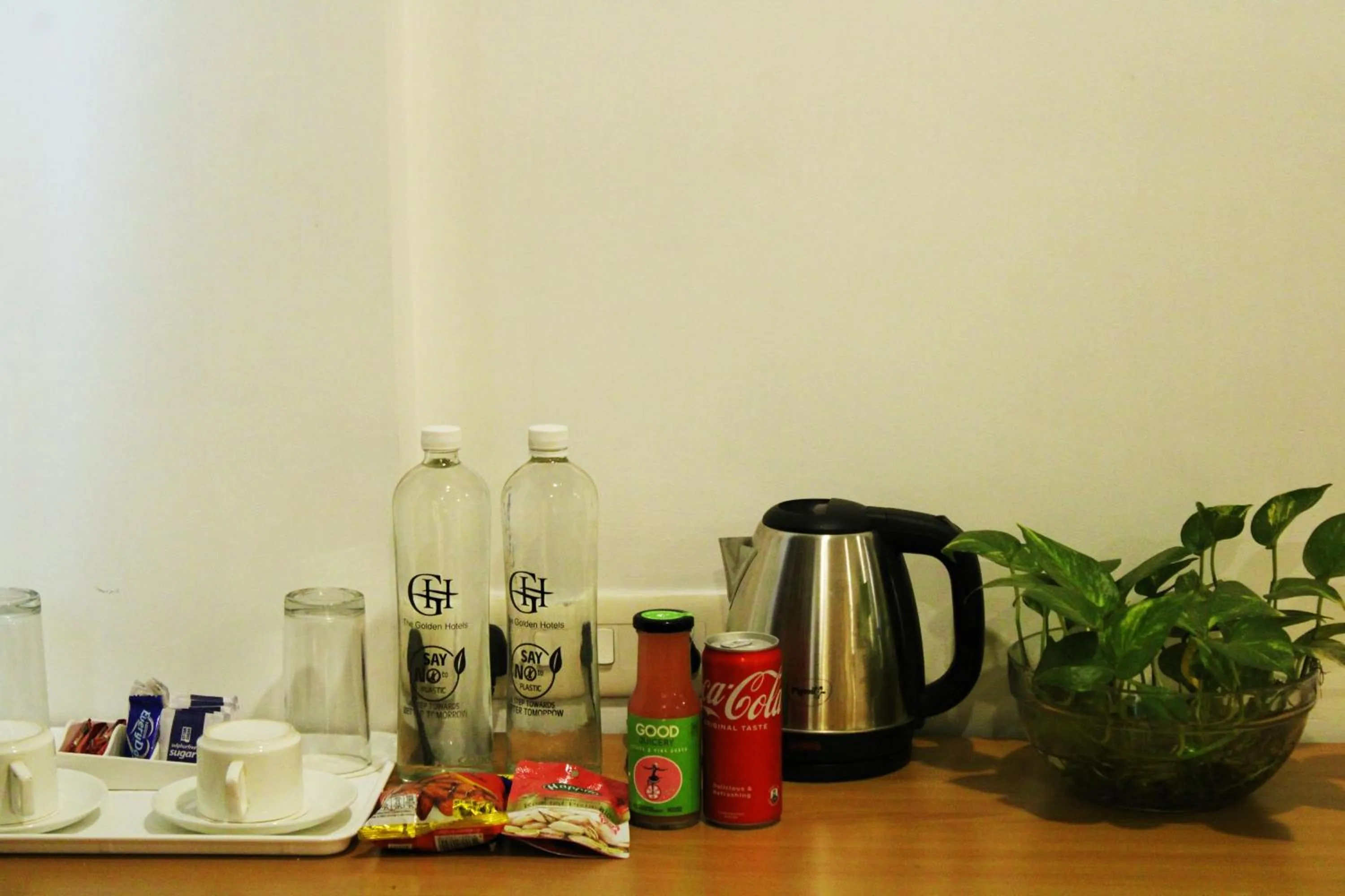 Coffee/tea facilities in Hotel The Golden Sands