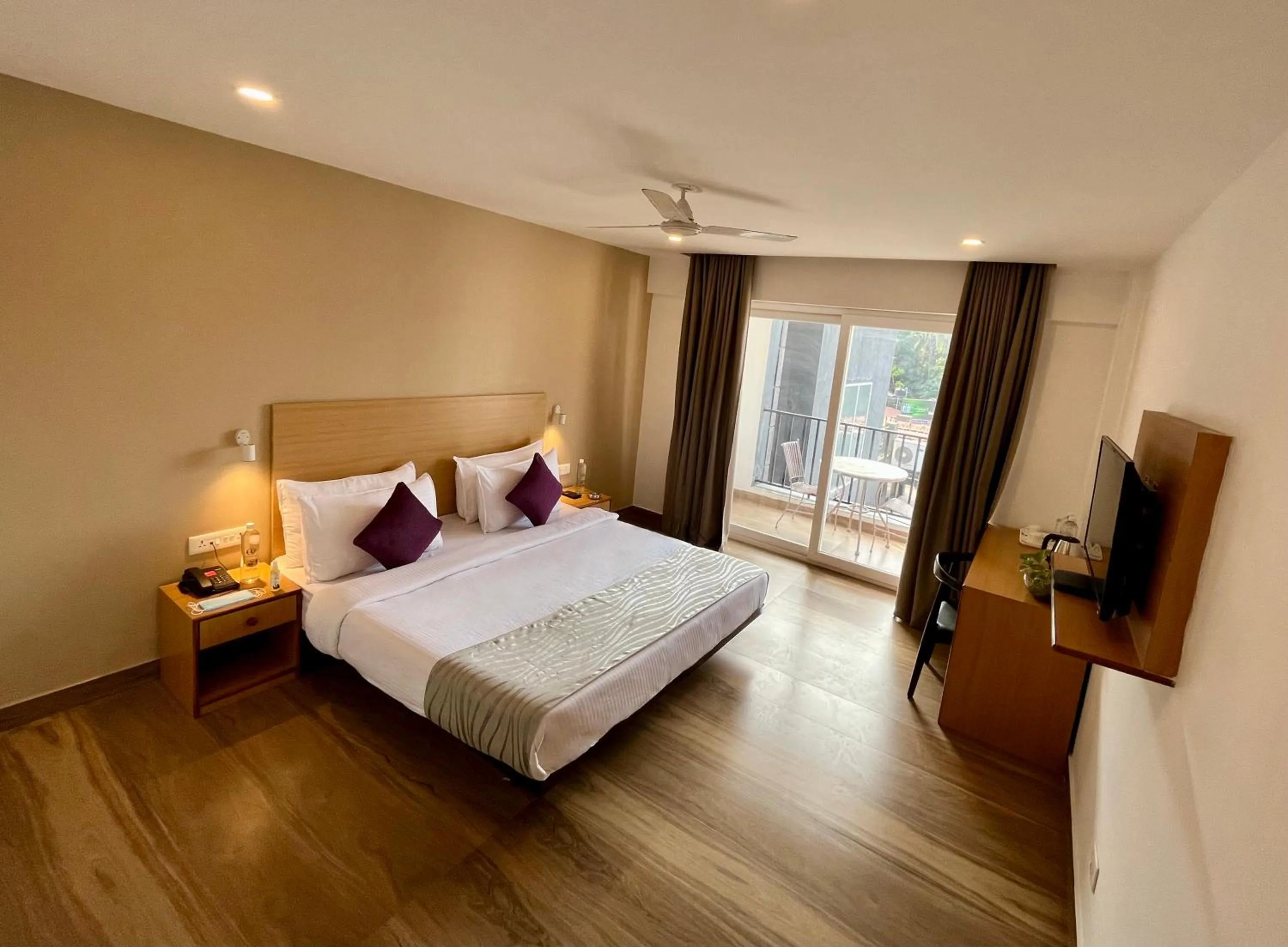 Bed in Hotel The Golden Sands