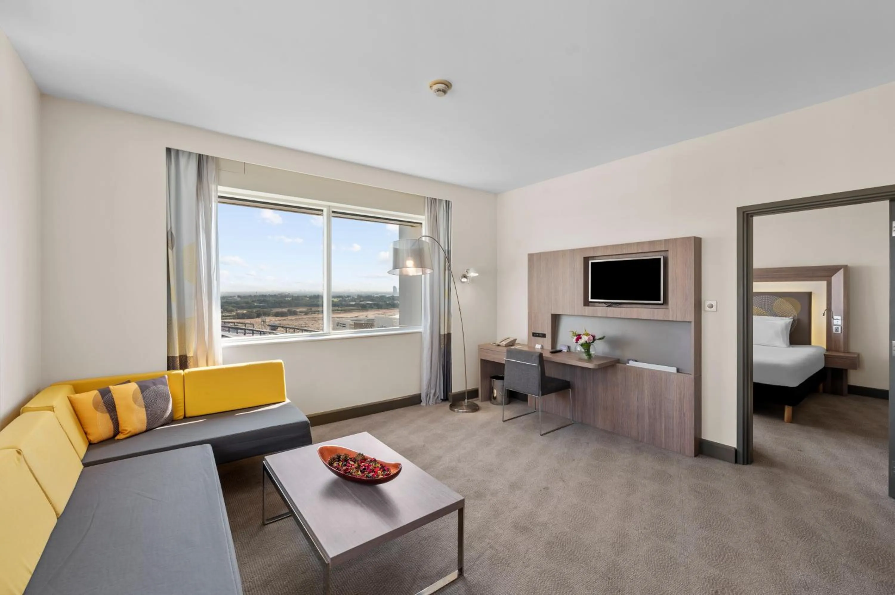 Living room in Novotel Dubai World Trade Centre