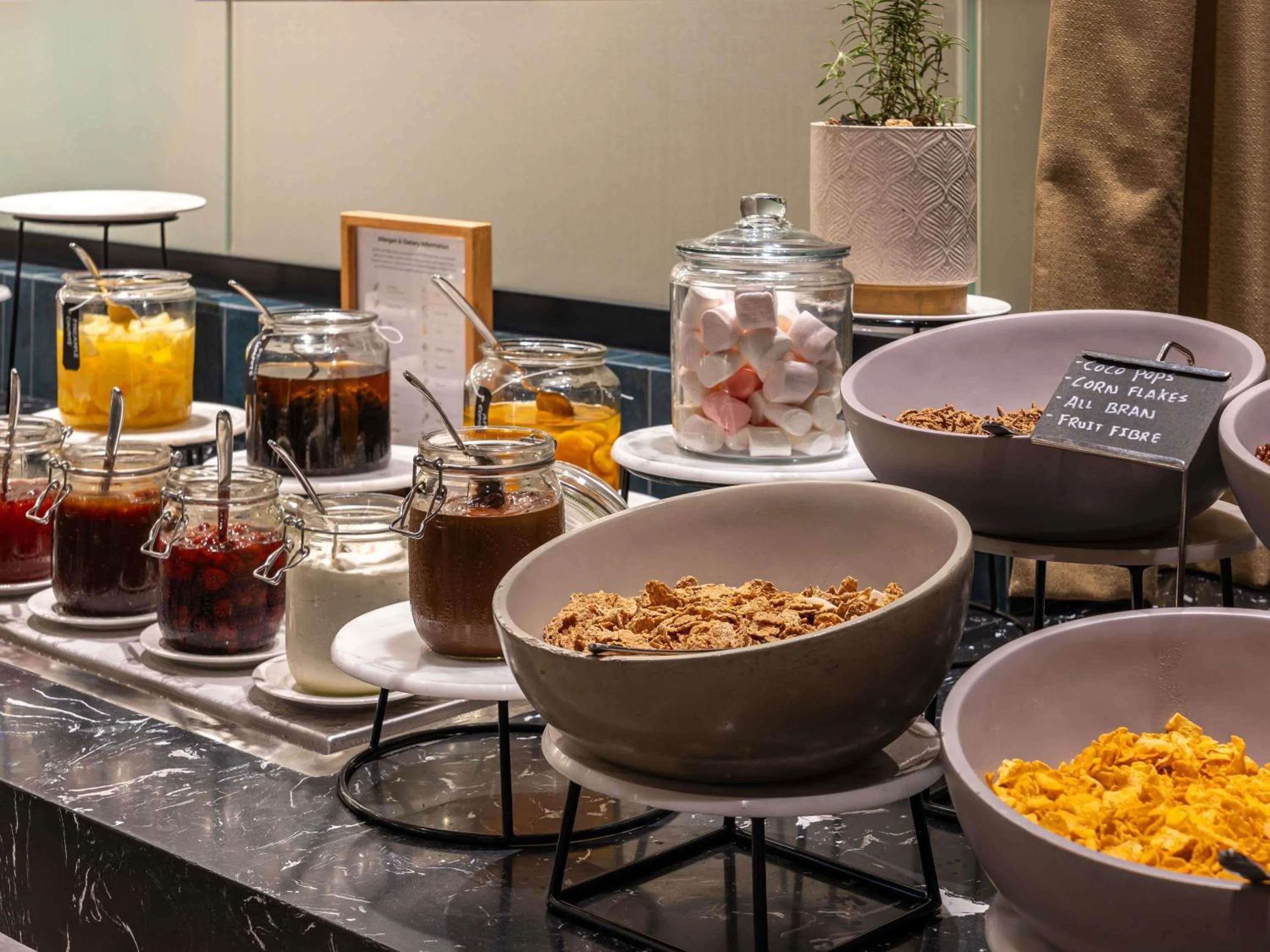 Breakfast in Novotel Dubai World Trade Centre