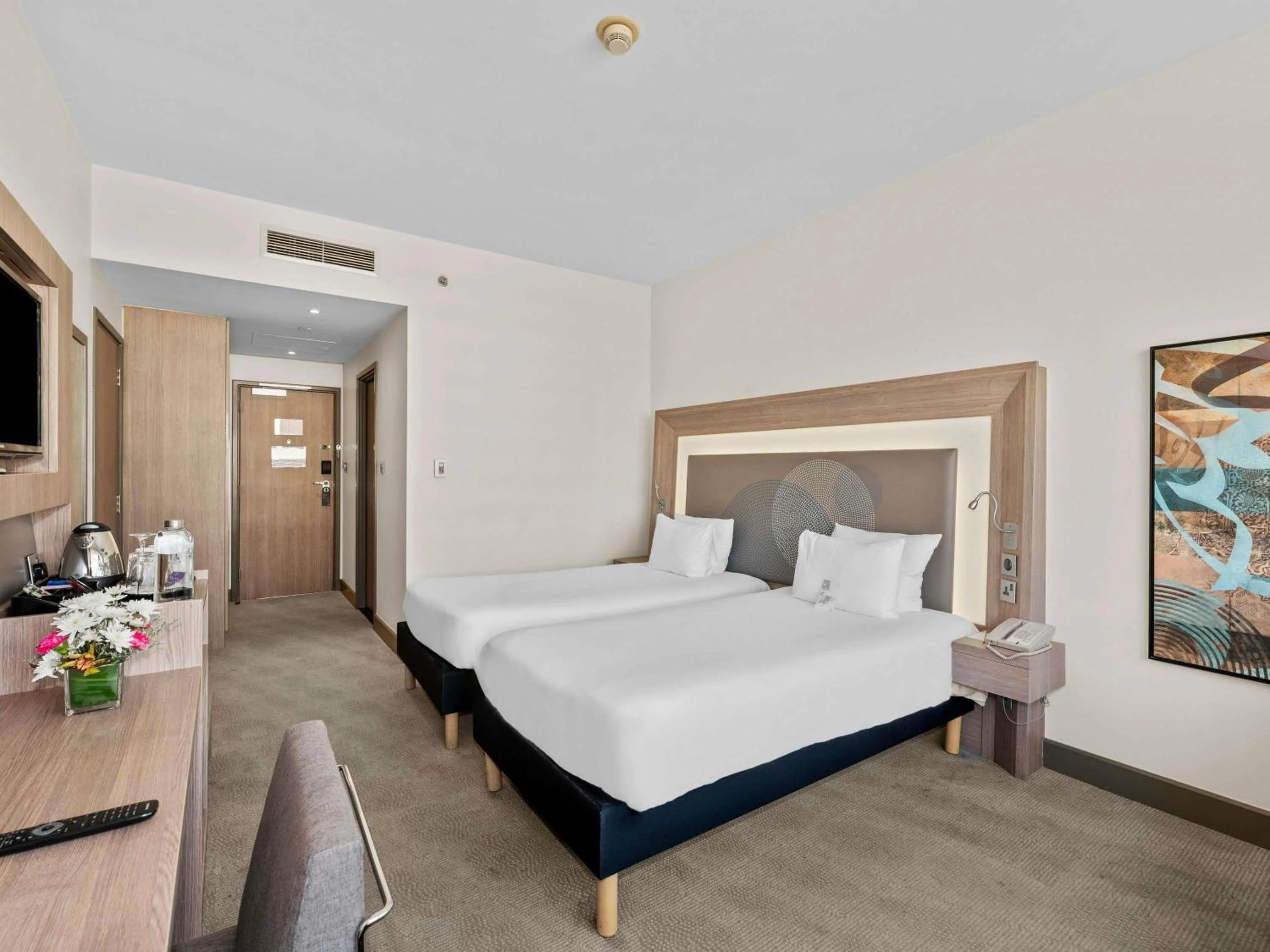 Bedroom, Bed in Novotel Dubai World Trade Centre