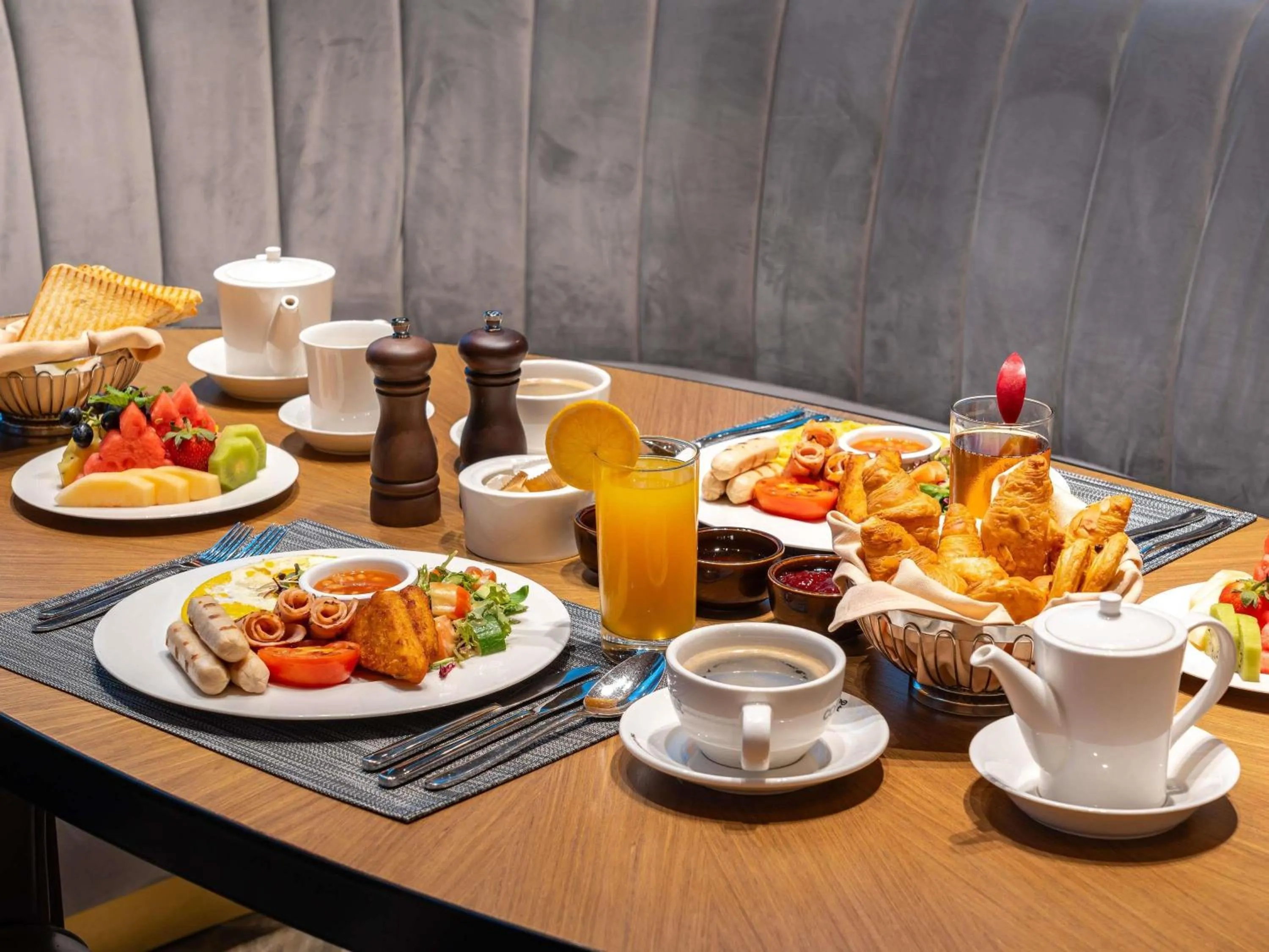 Breakfast in Novotel Dubai World Trade Centre