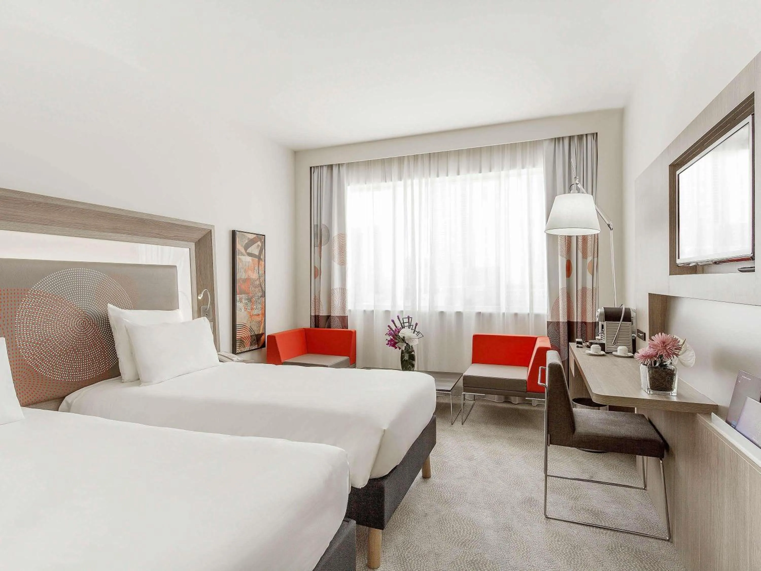 Bedroom, Bed in Novotel Dubai World Trade Centre