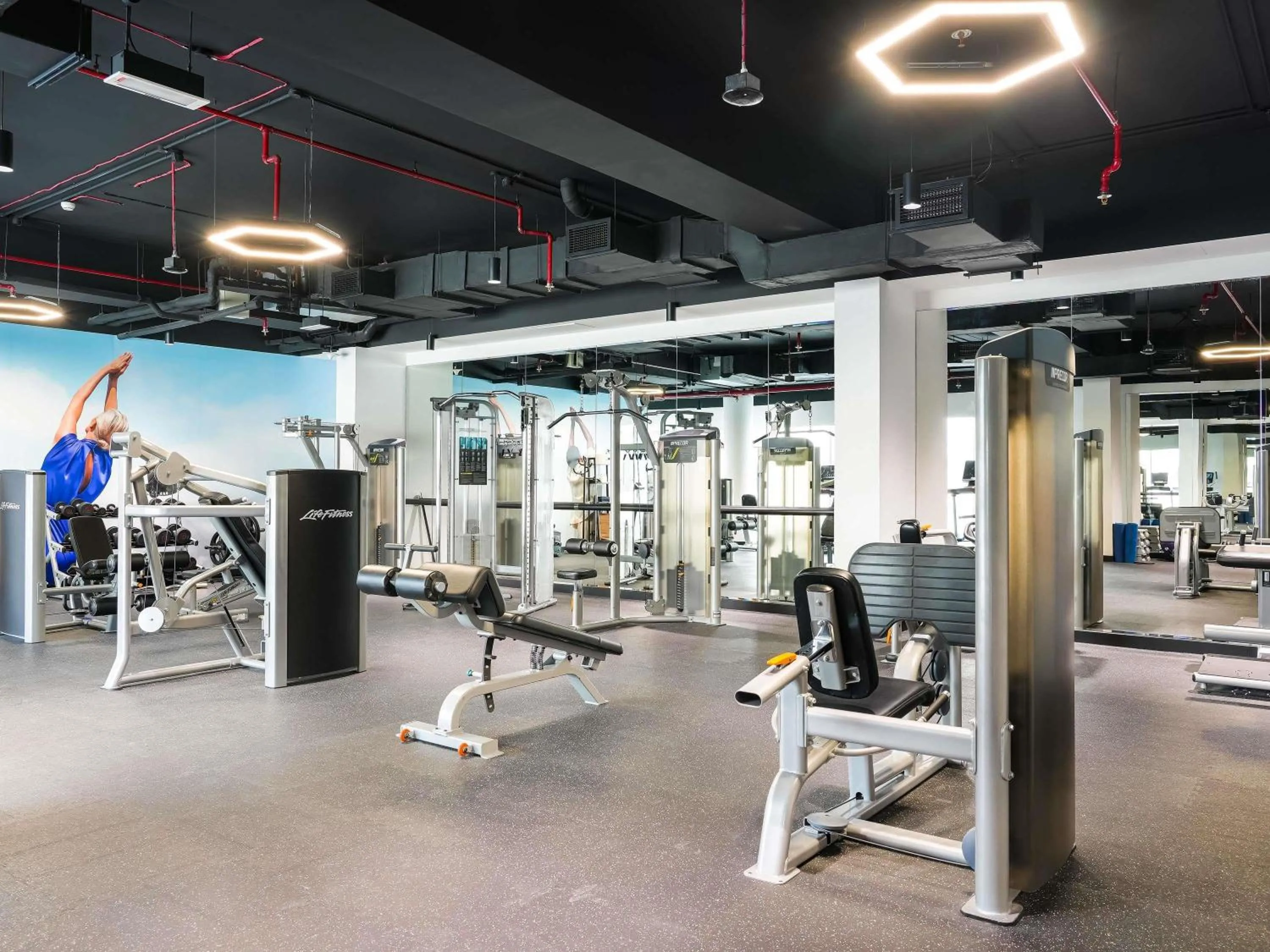 Fitness centre/facilities in Novotel Dubai World Trade Centre