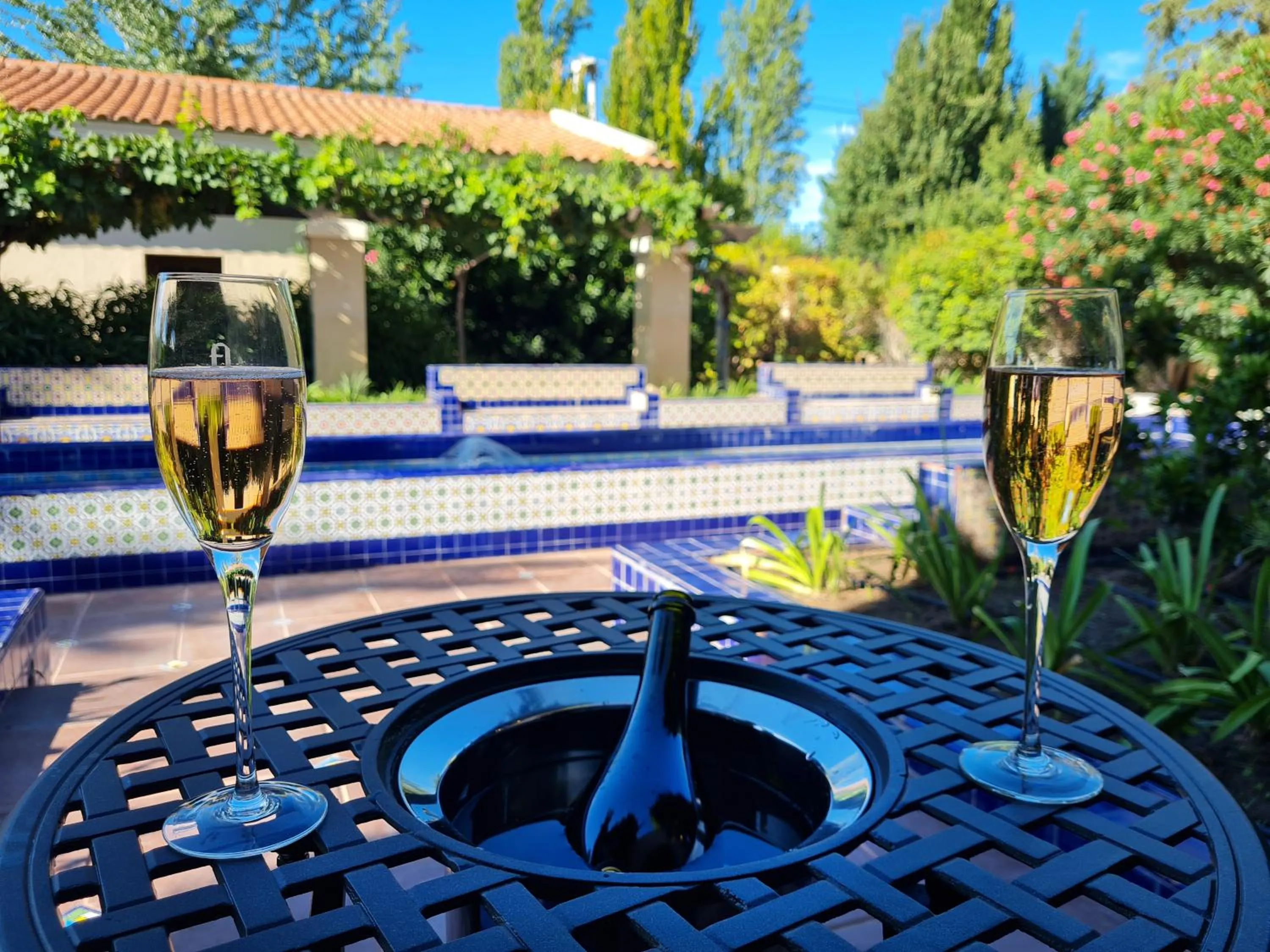 Patio in Casa Agostino - Luxury wine resort
